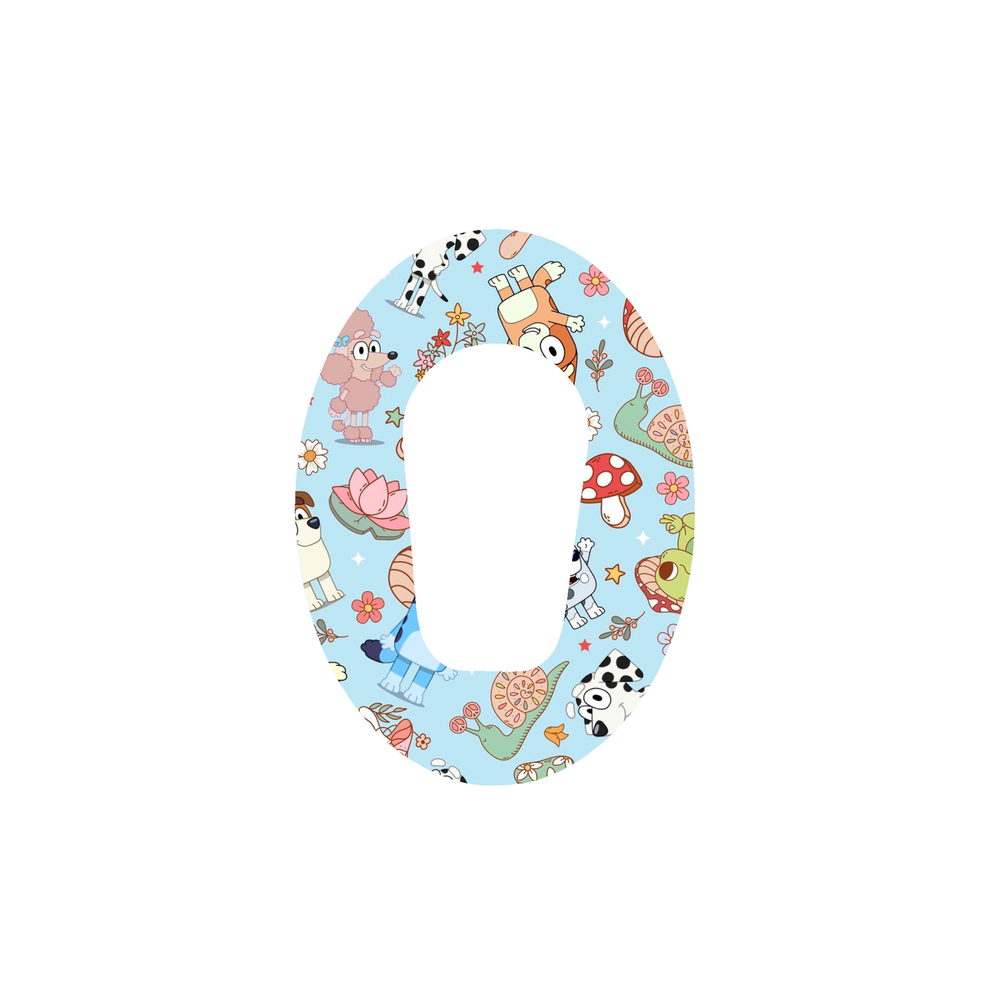 Bluey CGM Adhesive Patch