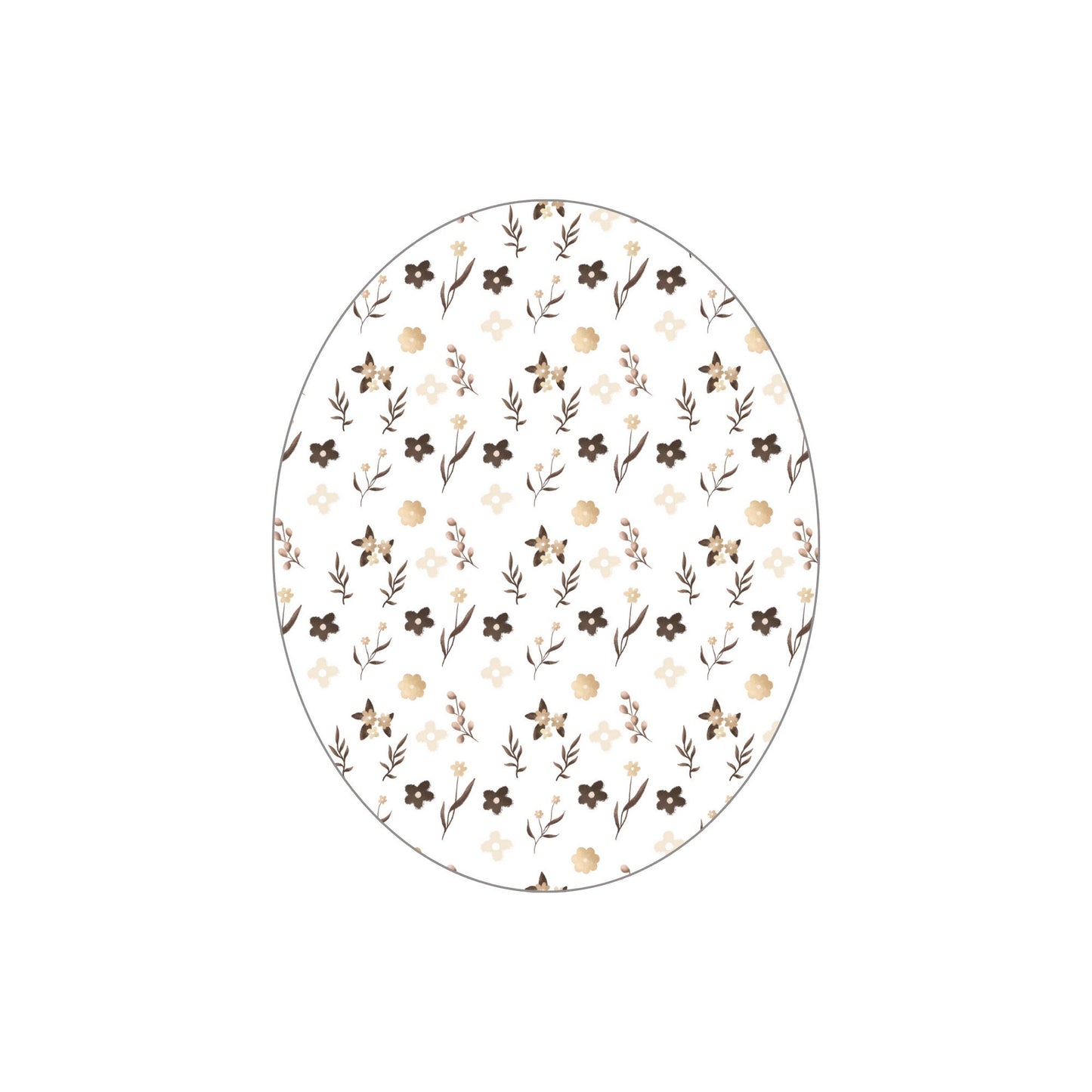 Floral CGM Adhesive Patch