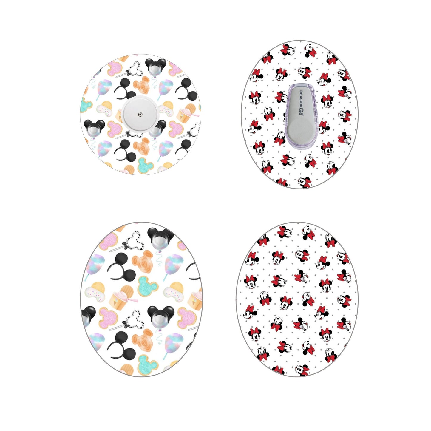 Minnie and Mickey Mouse CGM Adhesive Patch