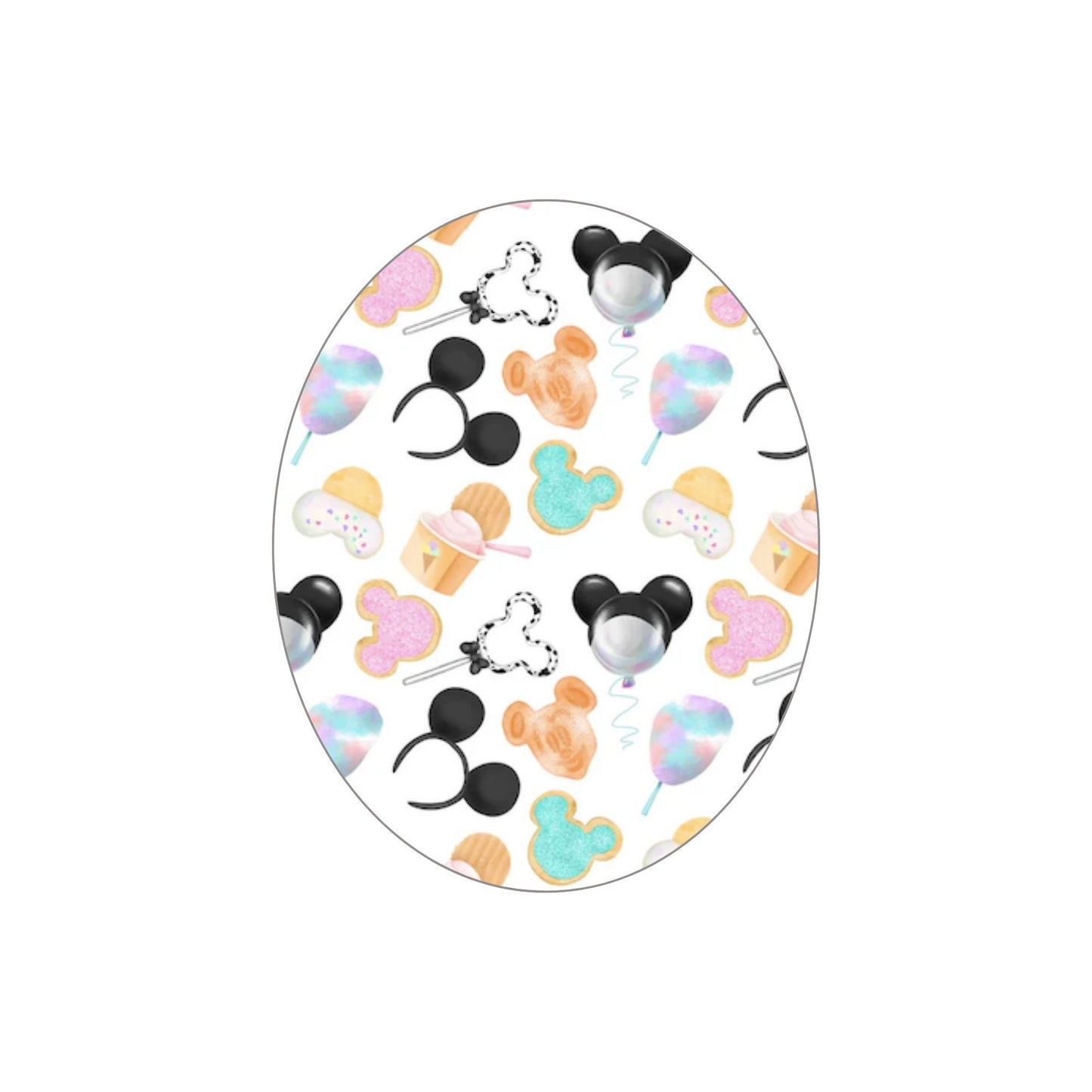 Minnie and Mickey Mouse CGM Adhesive Patch