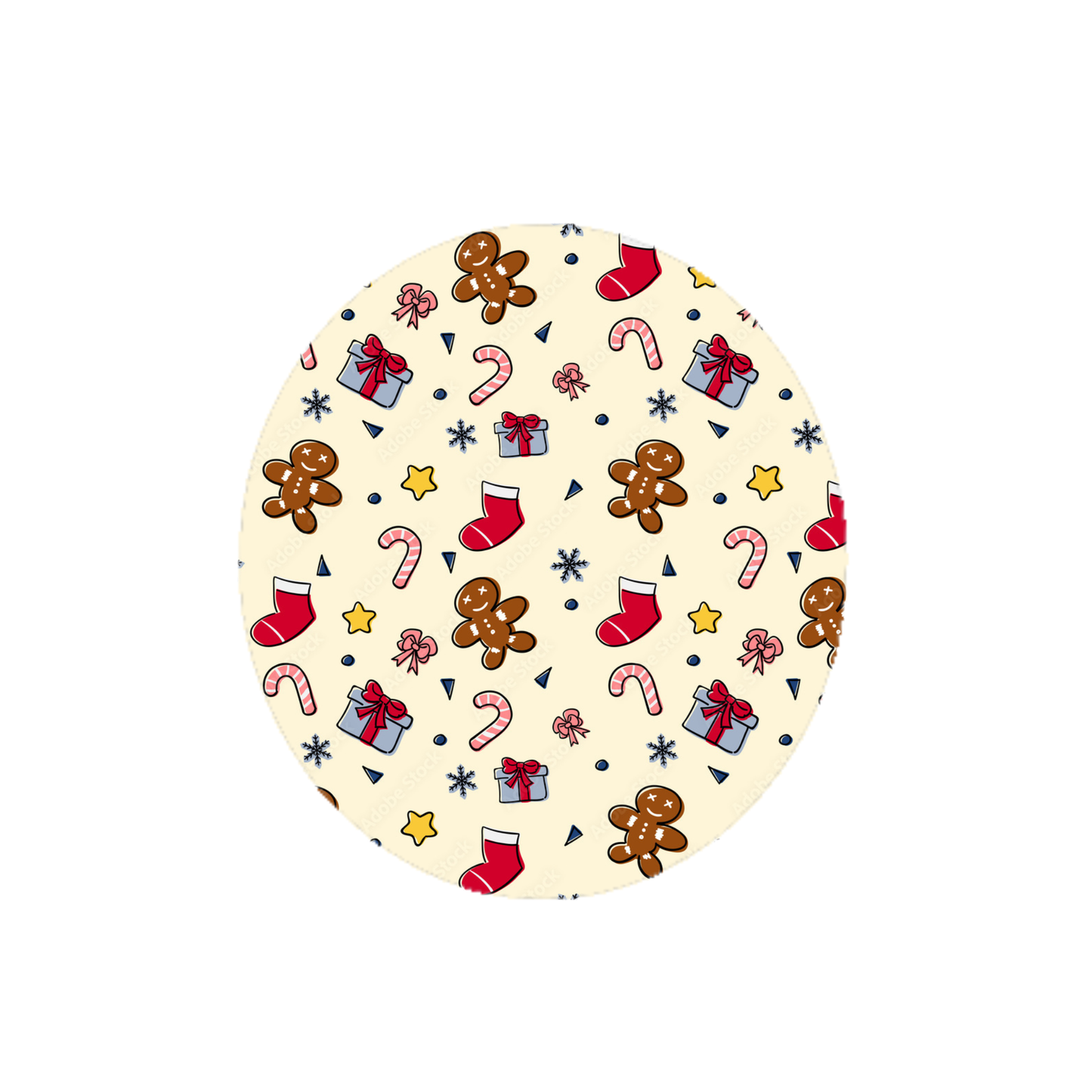 Christmas CGM Adhesive Patch