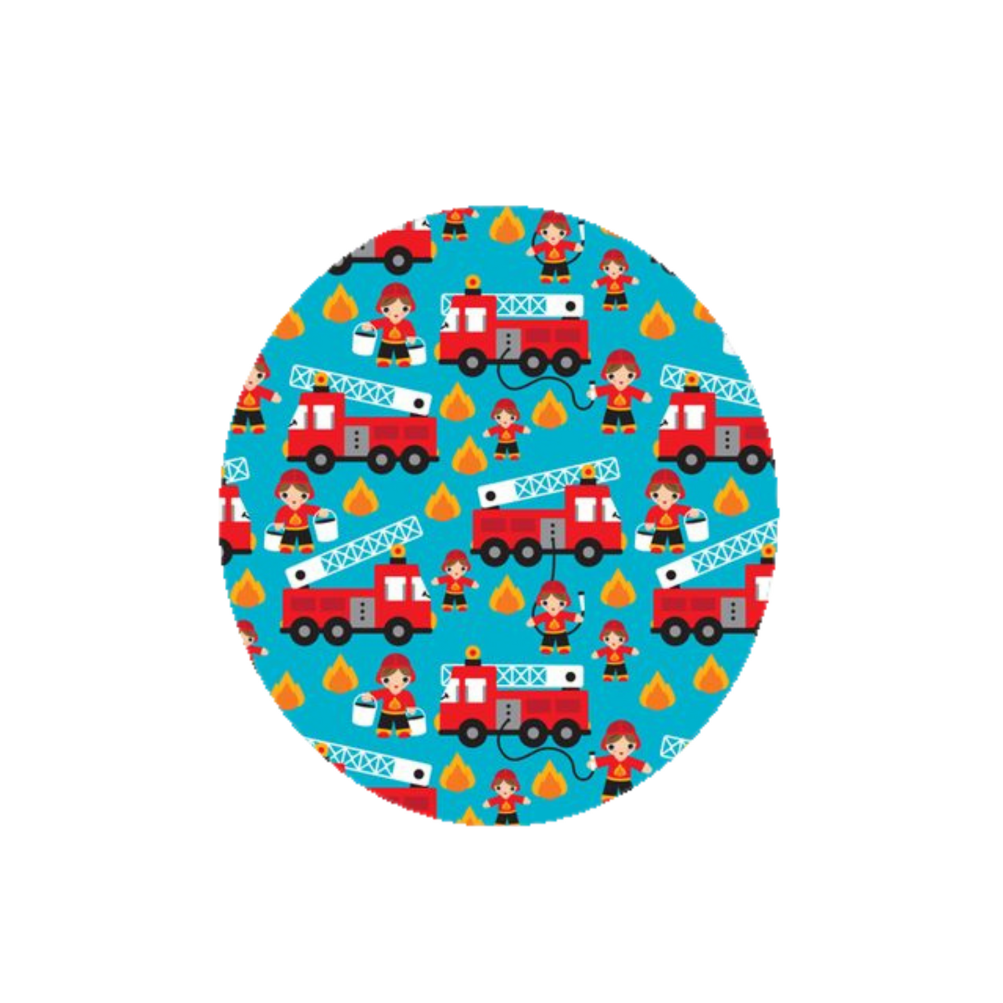 Police, Ambulance and Firetruck CGM Adhesive Patch