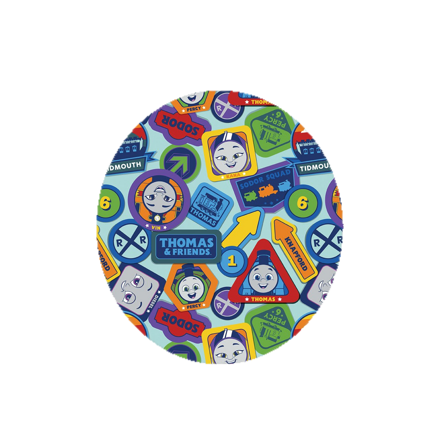 Thomas the Tank Engine CGM Adhesive Patch