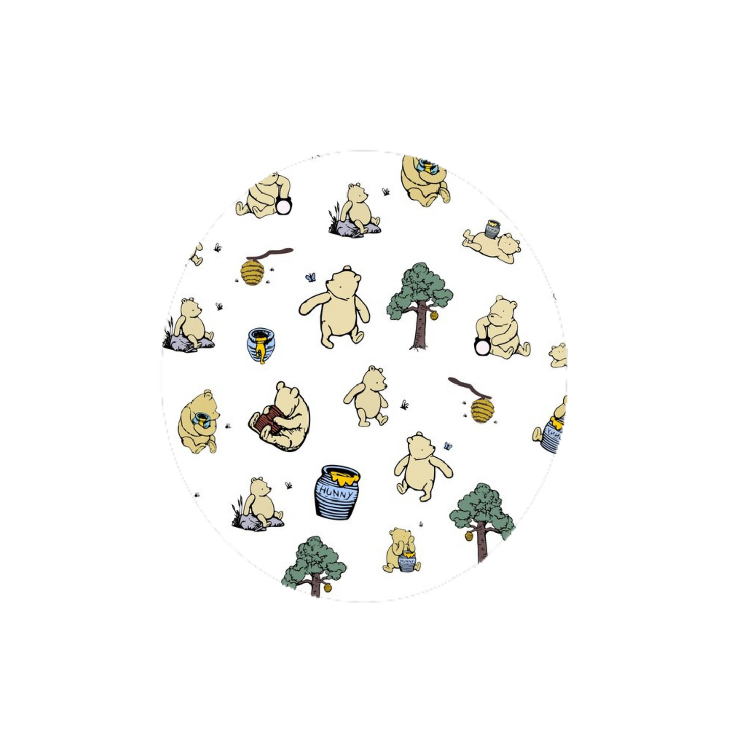 Winnie the Pooh CGM Adhesive Patch