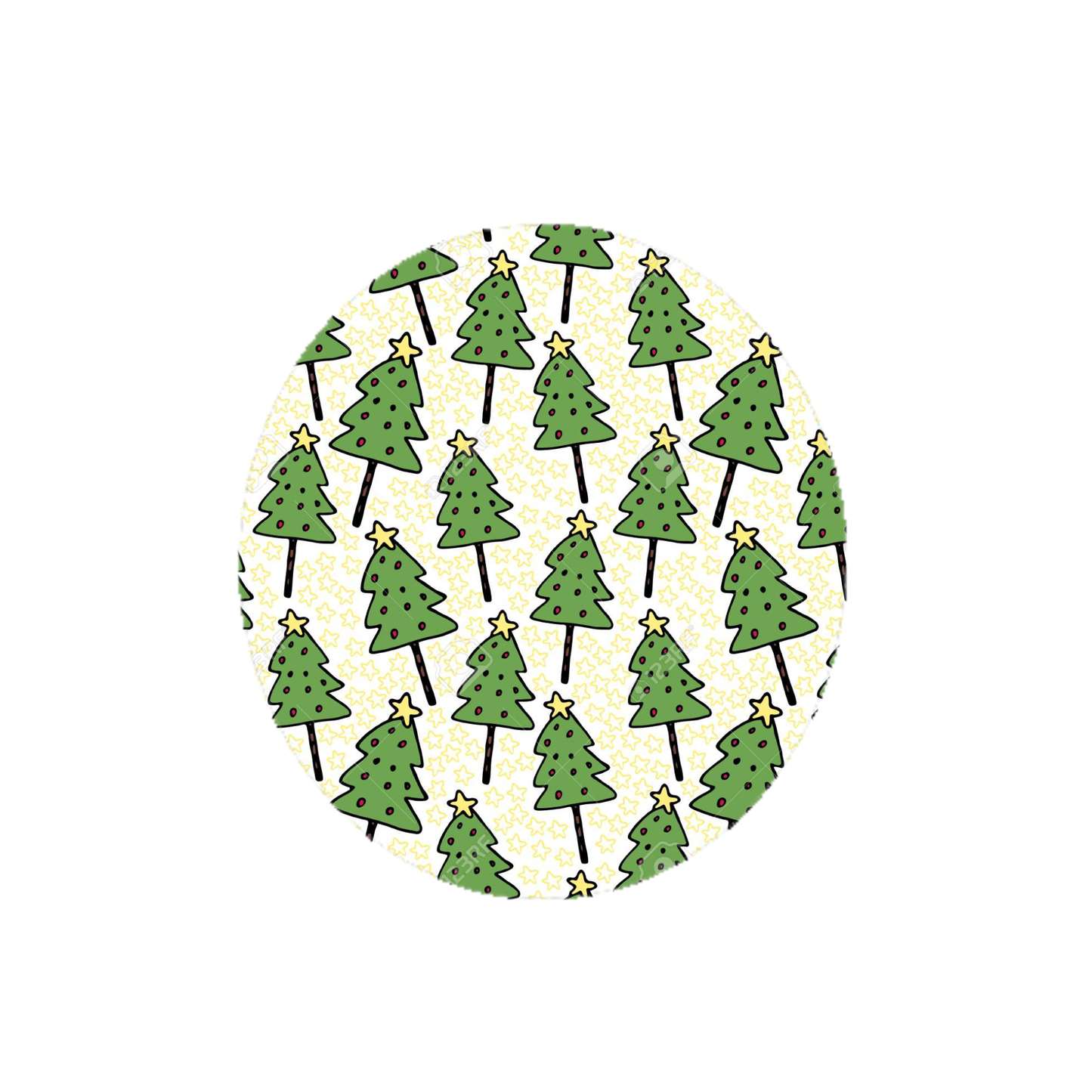 Christmas CGM Adhesive Patch