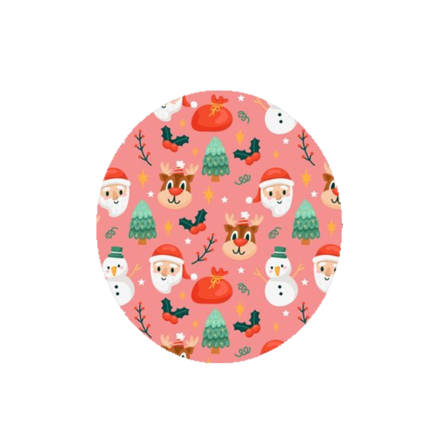Christmas CGM Adhesive Patch
