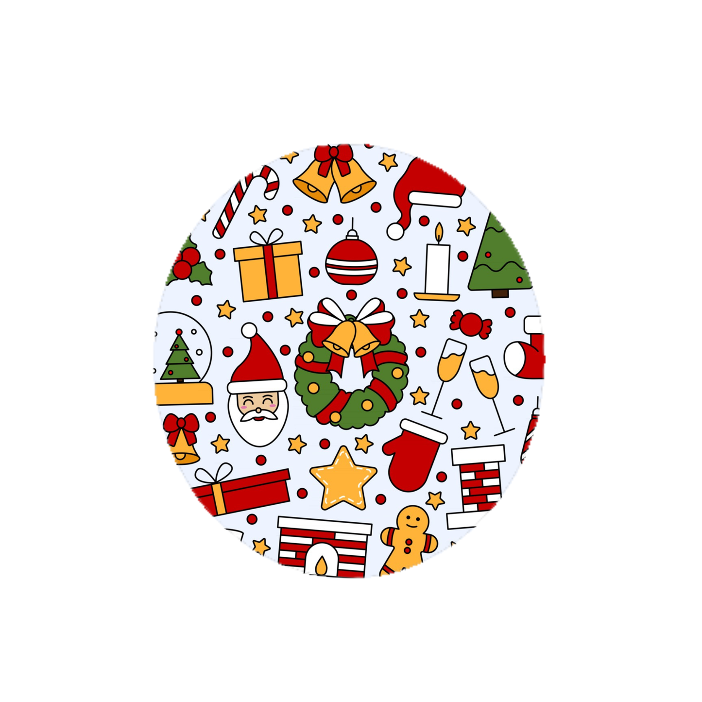Christmas CGM Adhesive Patch