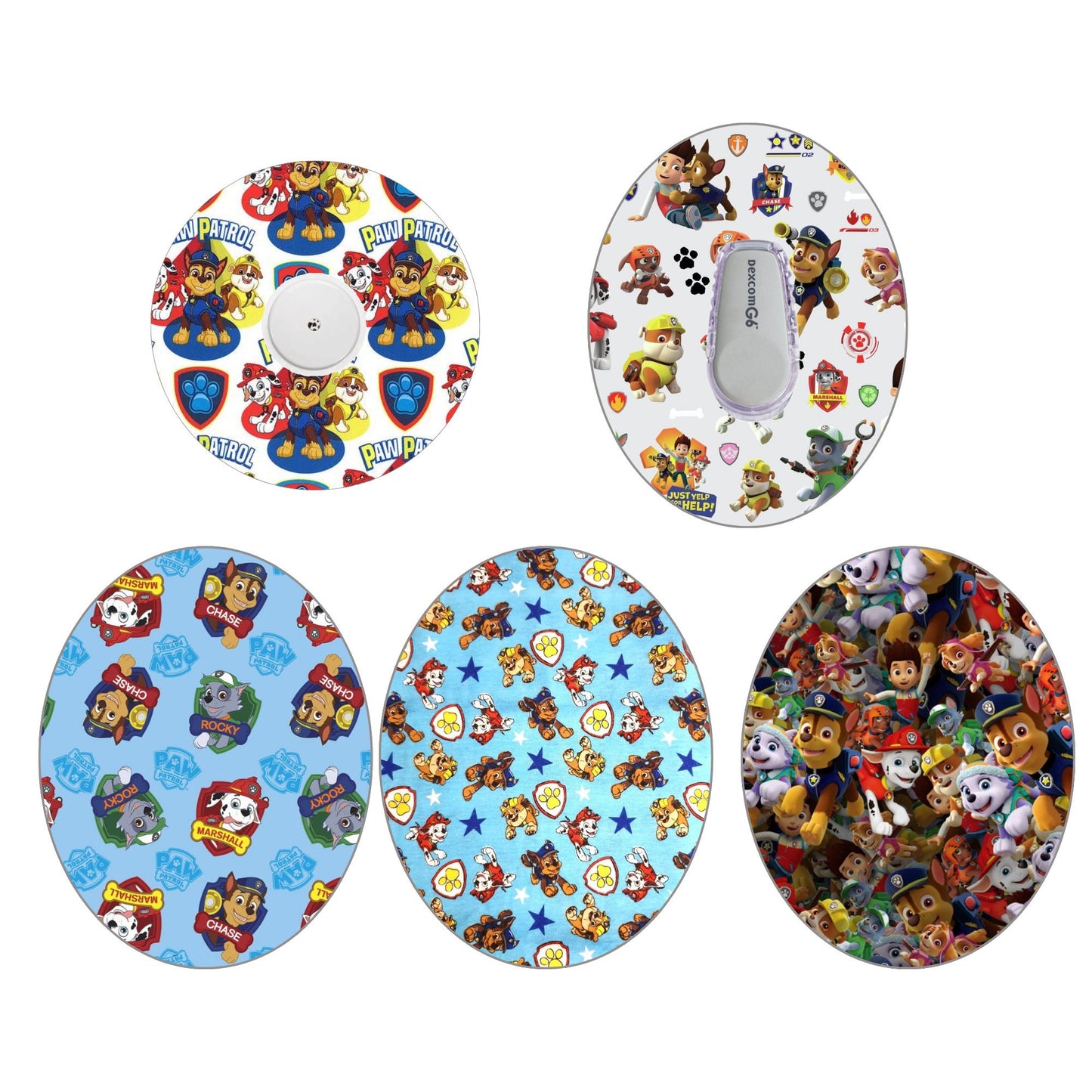 Paw Patrol CGM Adhesive Patch