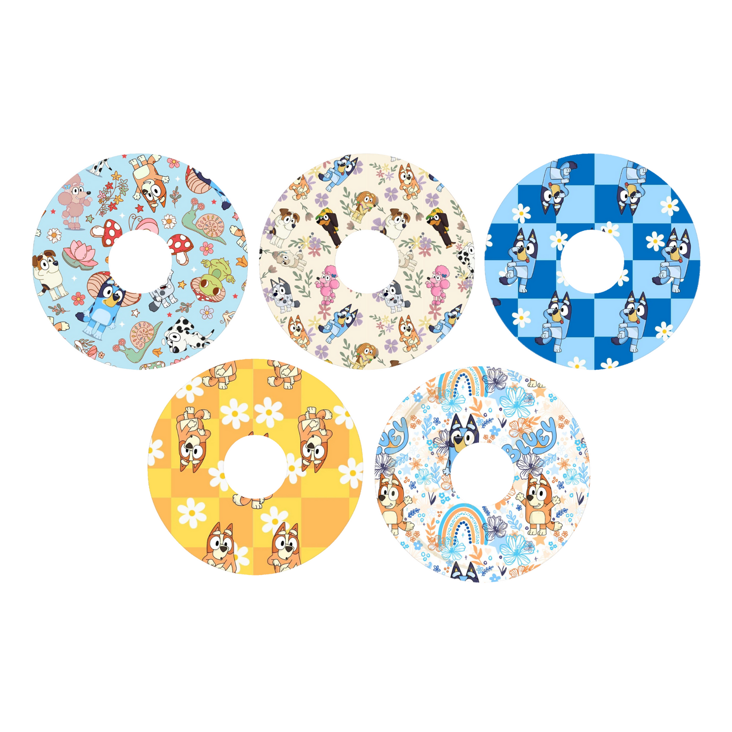 Bluey CGM Adhesive Patch