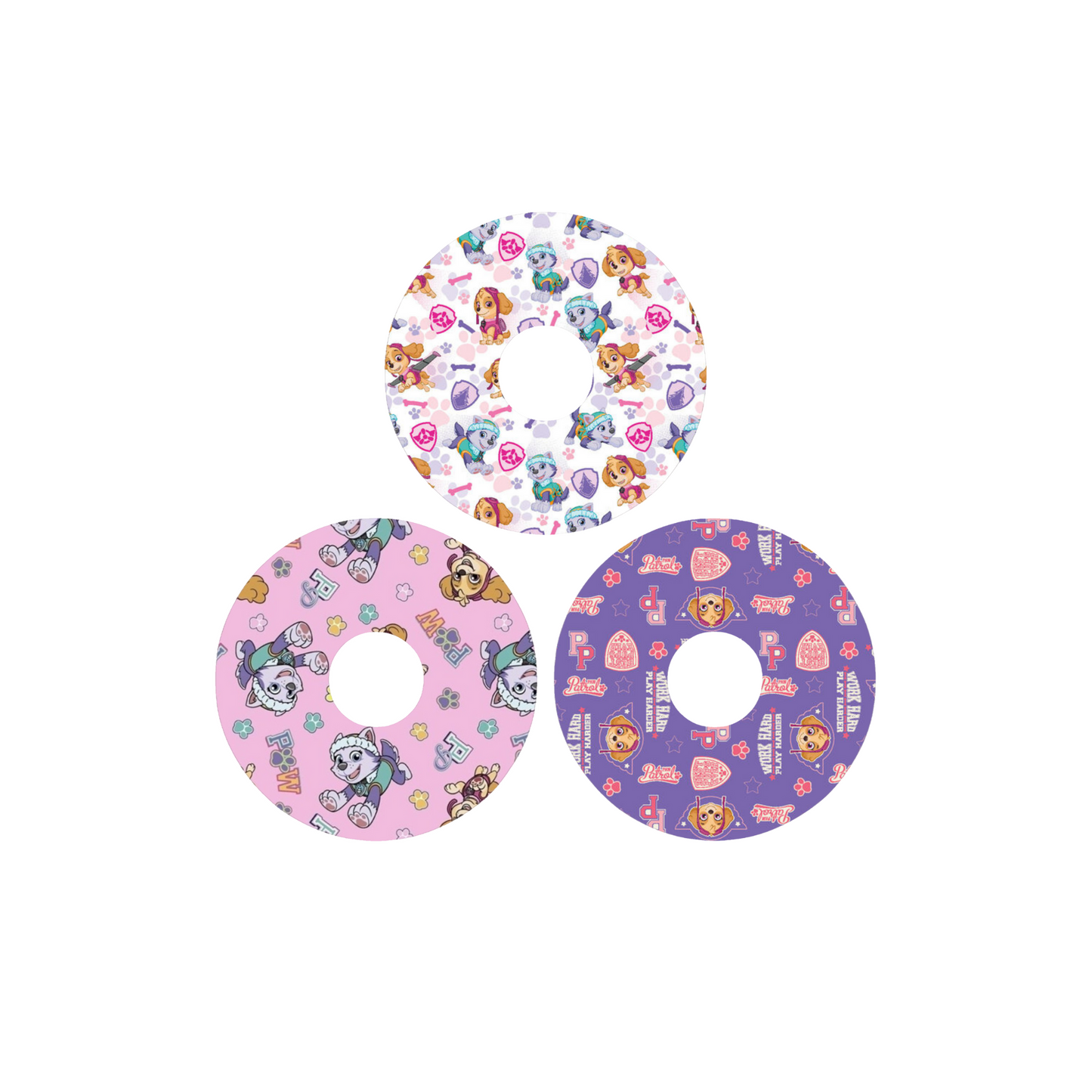 Paw Patrol - Skye and Everest CGM Adhesive Patch