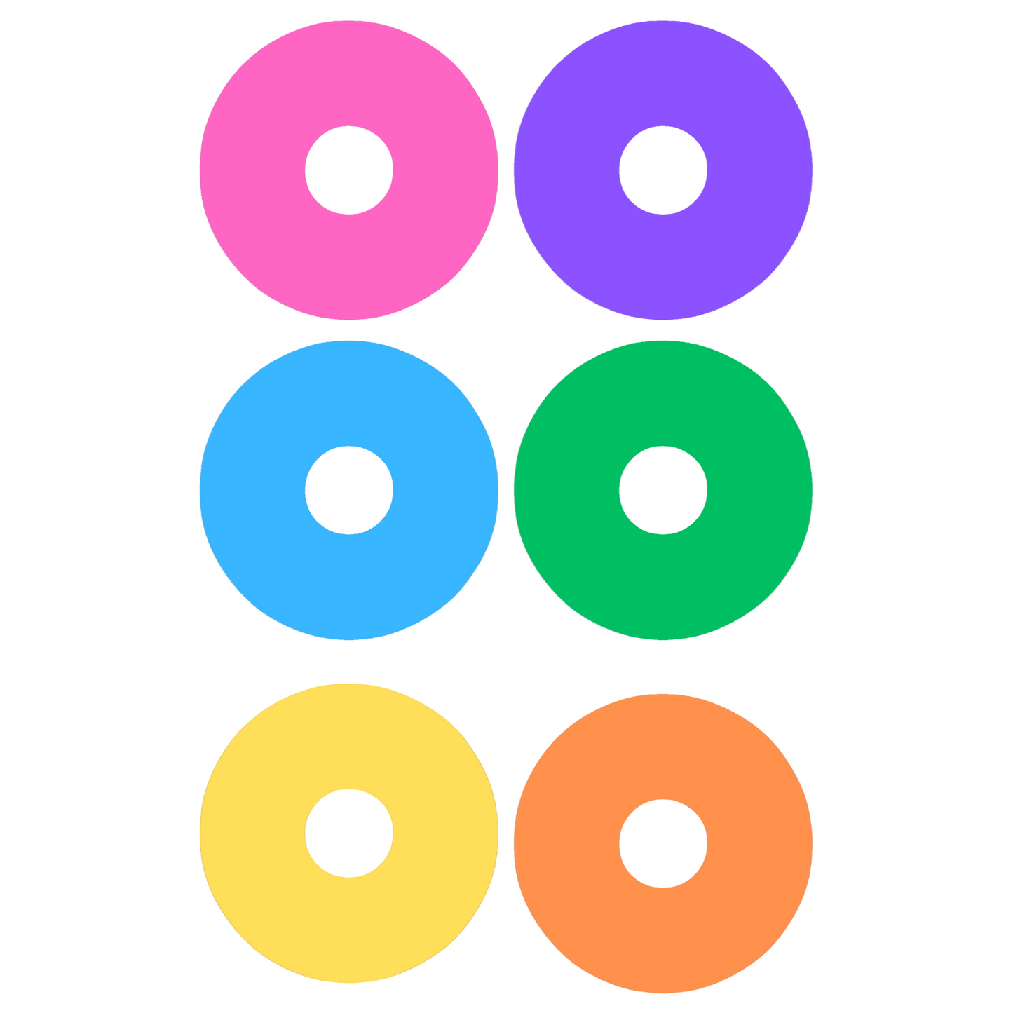 Solid Colours CGM Adhesive Patch