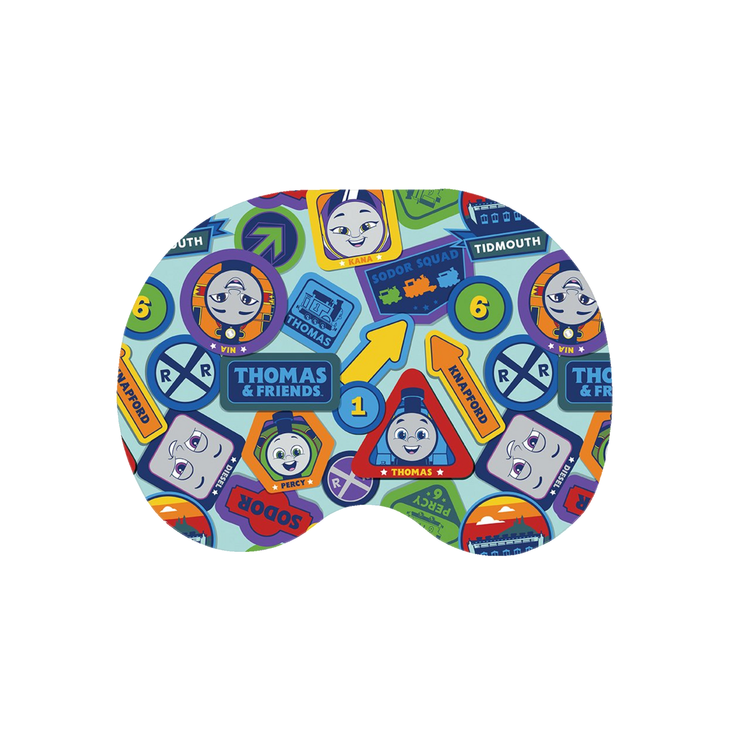 Thomas the Tank Engine CGM Adhesive Patch