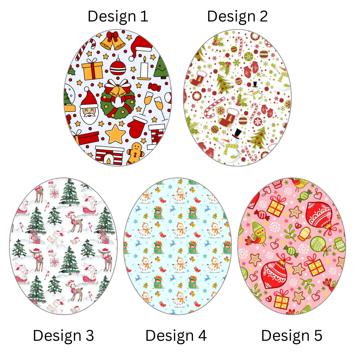 Christmas CGM Adhesive Patch