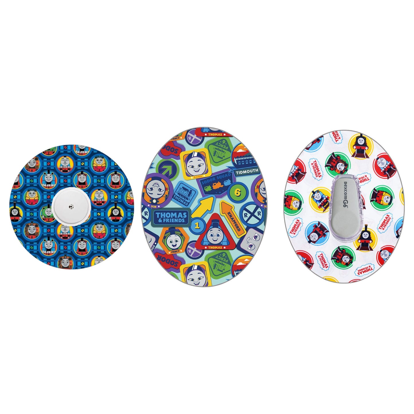 Thomas the Tank Engine CGM Adhesive Patch