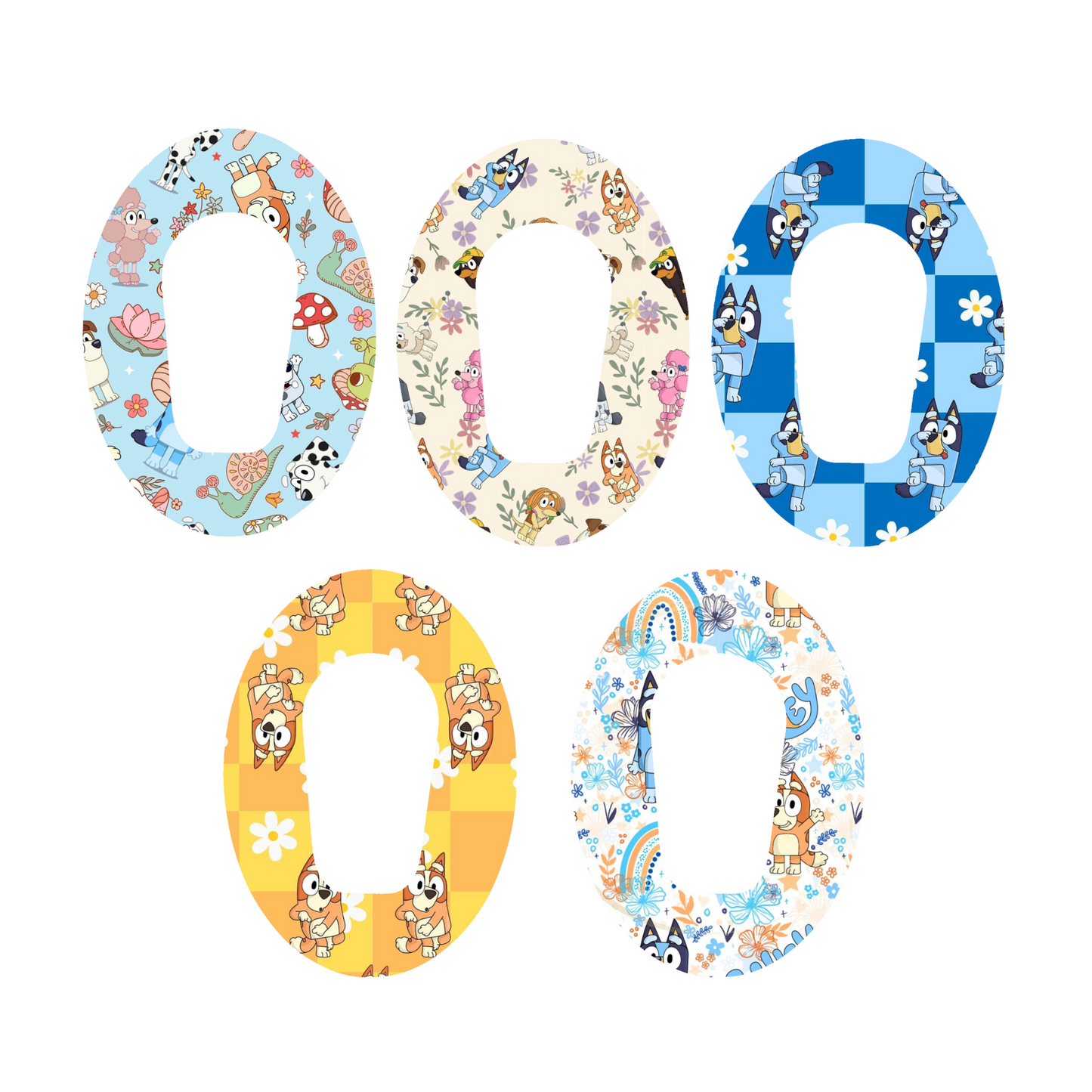 Bluey CGM Adhesive Patch