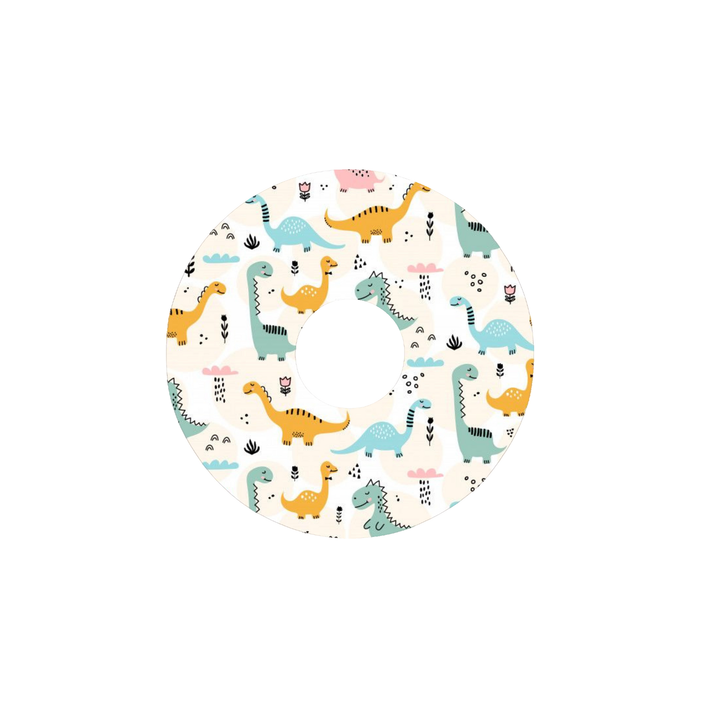 Dinosaurs CGM Adhesive Patch