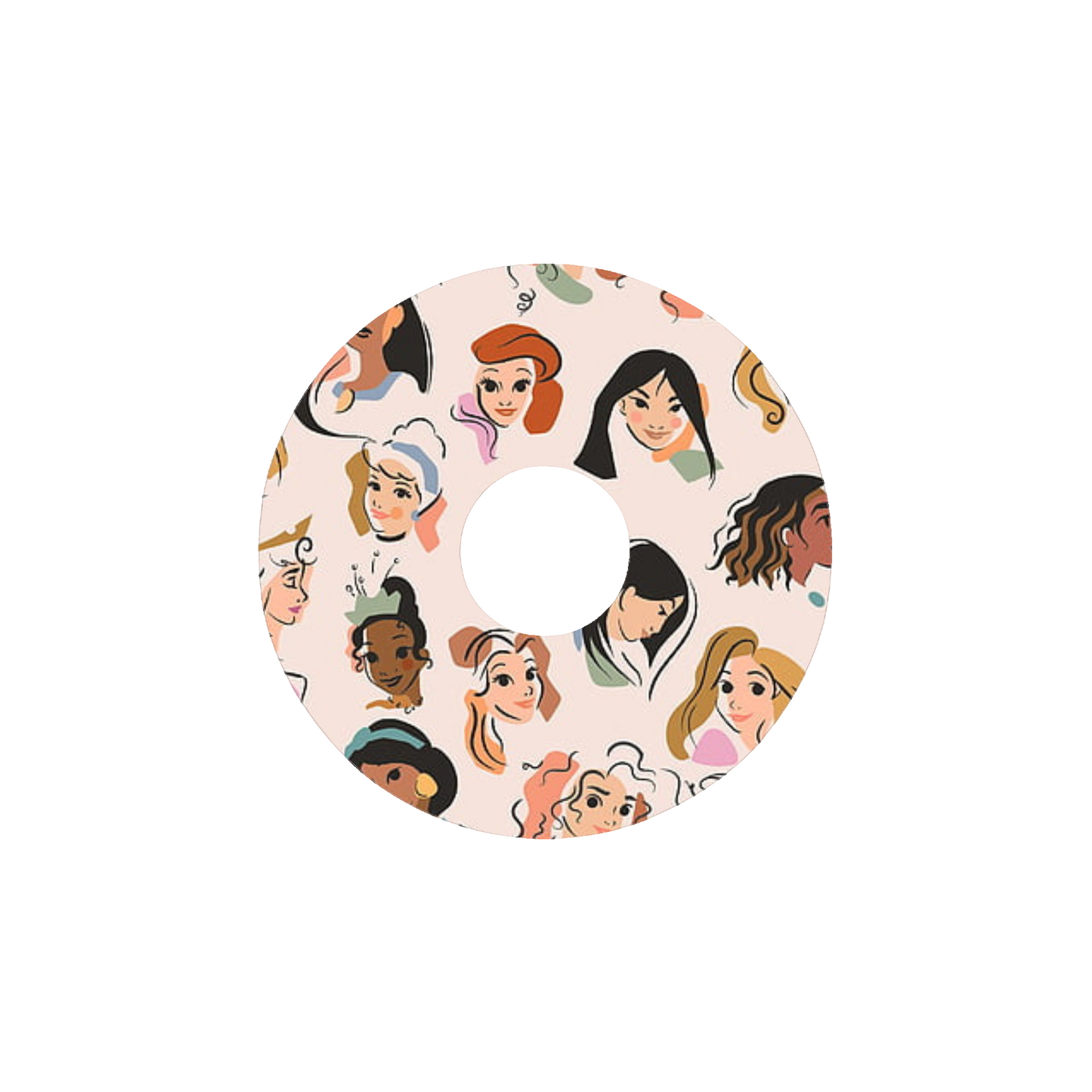 Disney Princesses CGM Adhesive Patch
