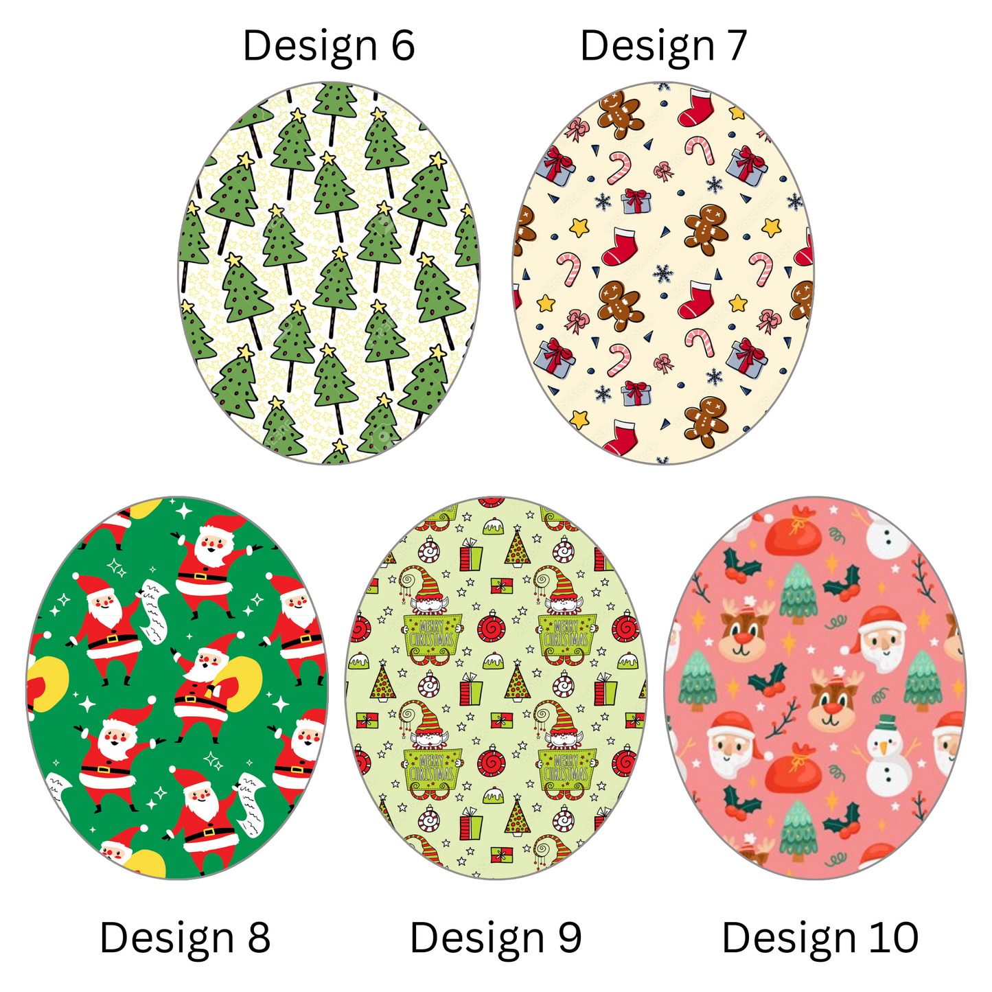 Christmas CGM Adhesive Patch