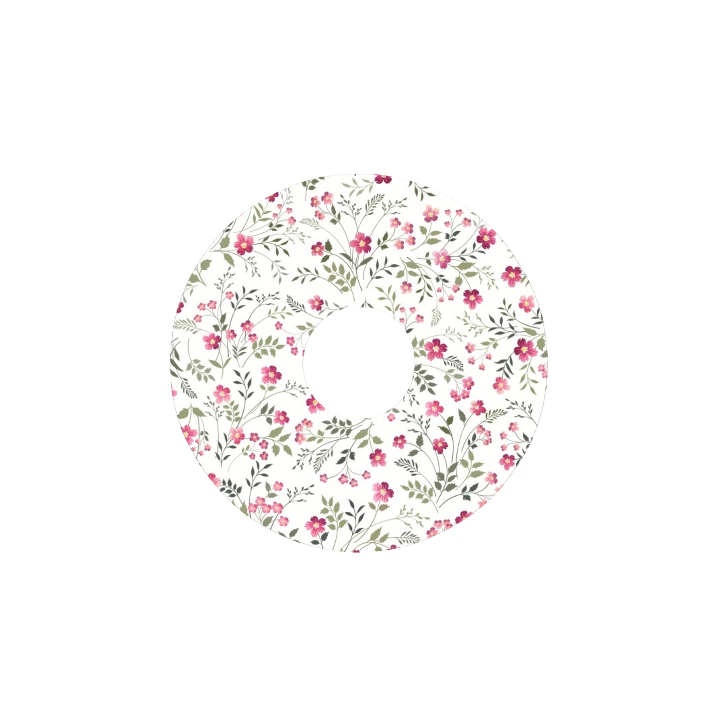 Floral CGM Adhesive Patch