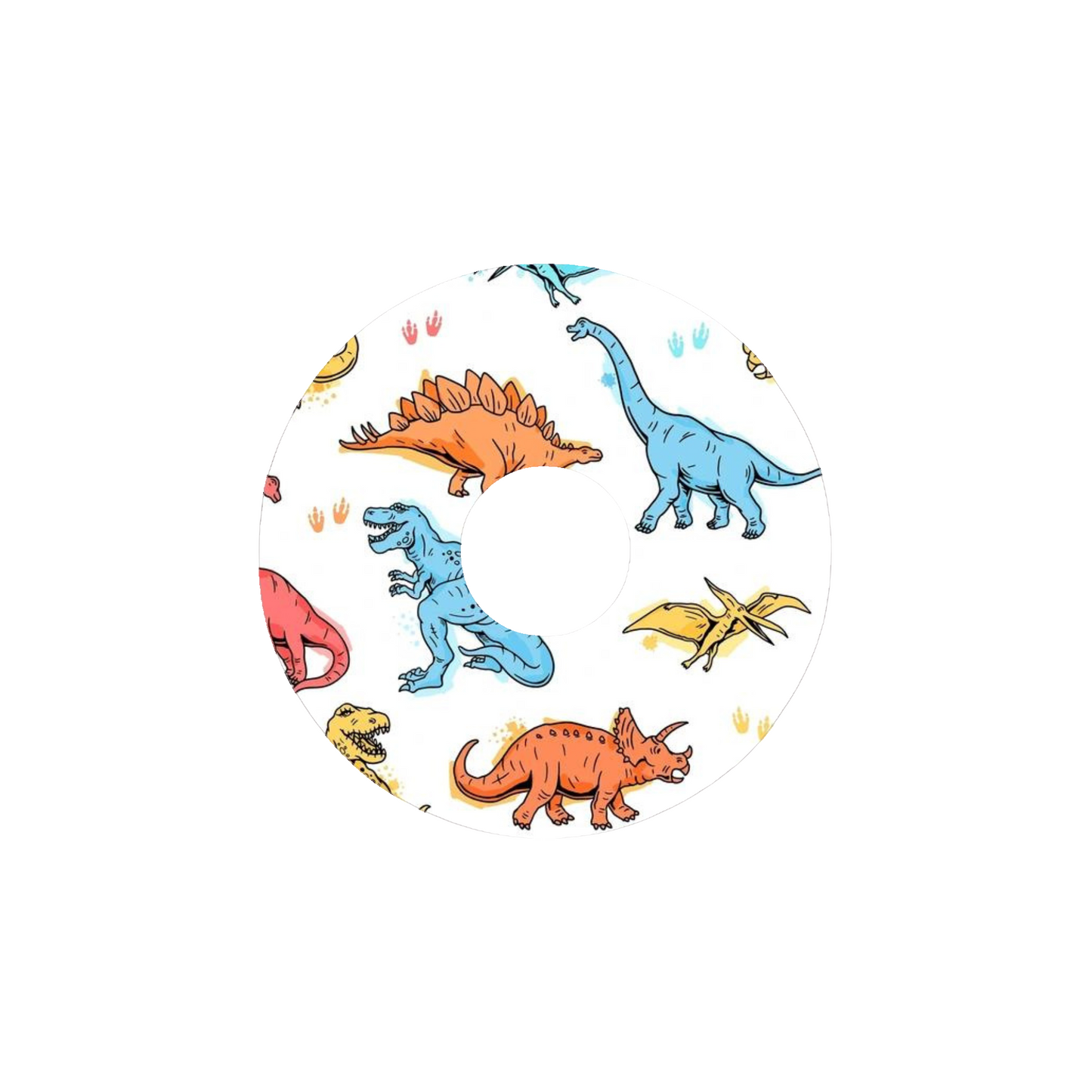Dinosaurs CGM Adhesive Patch
