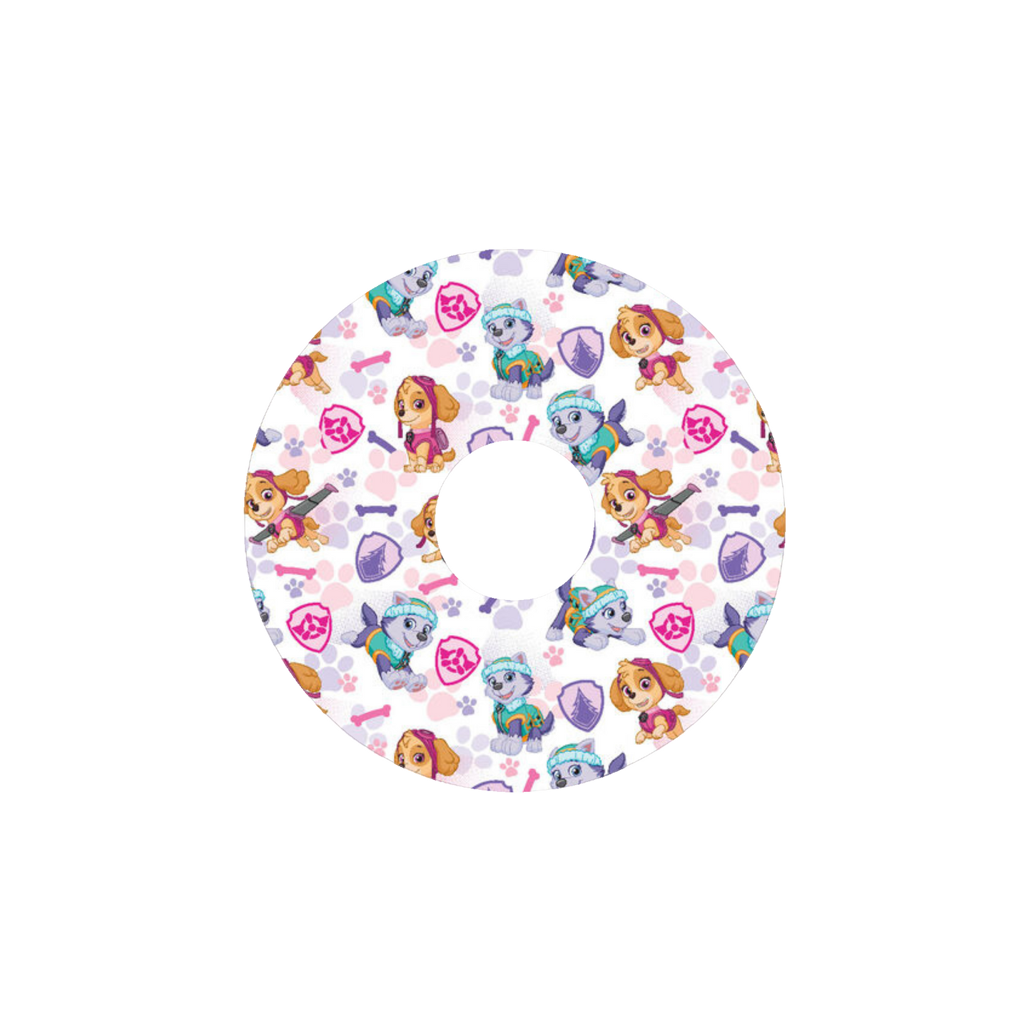 Paw Patrol - Skye and Everest CGM Adhesive Patch