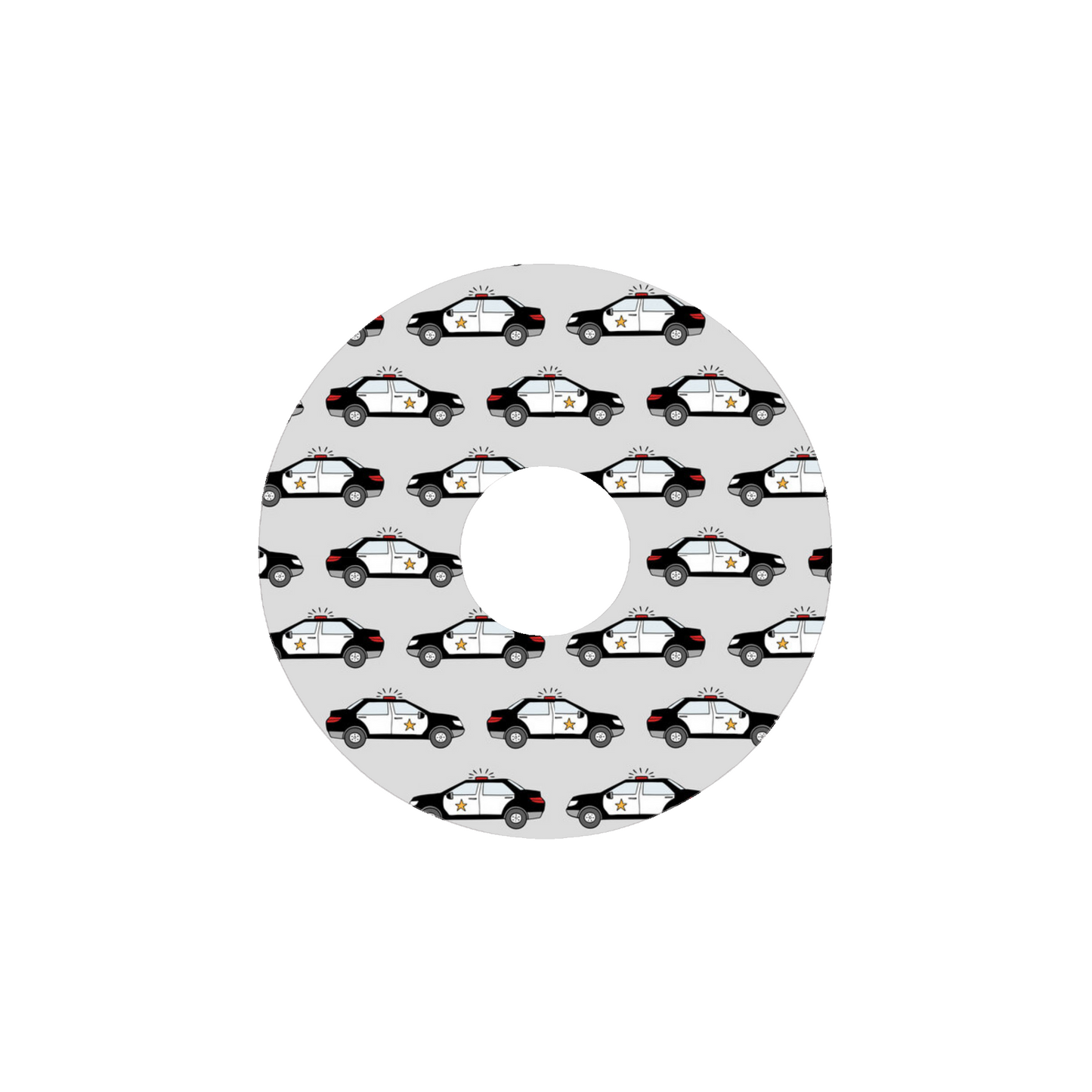 Police, Ambulance and Firetruck CGM Adhesive Patch