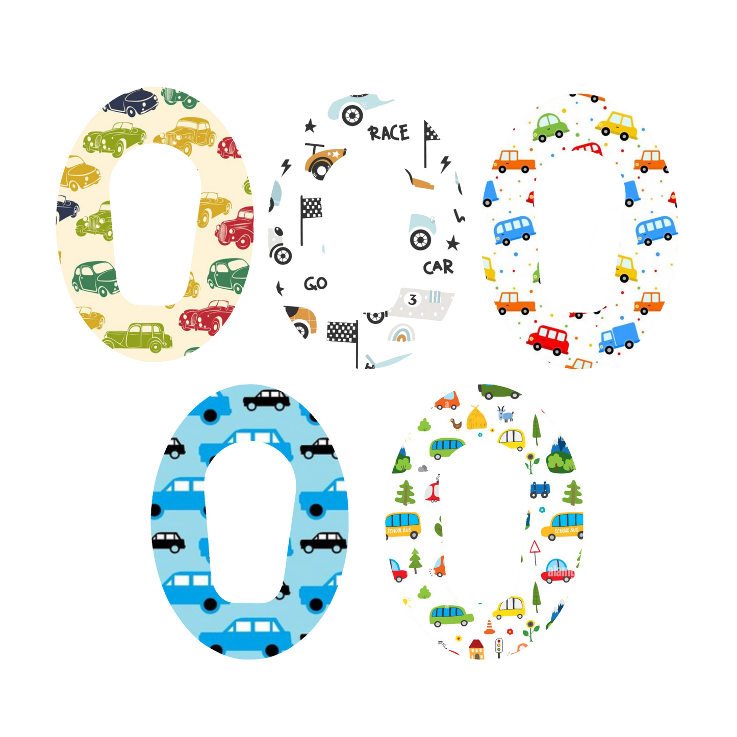 Cars CGM Adhesive Patch