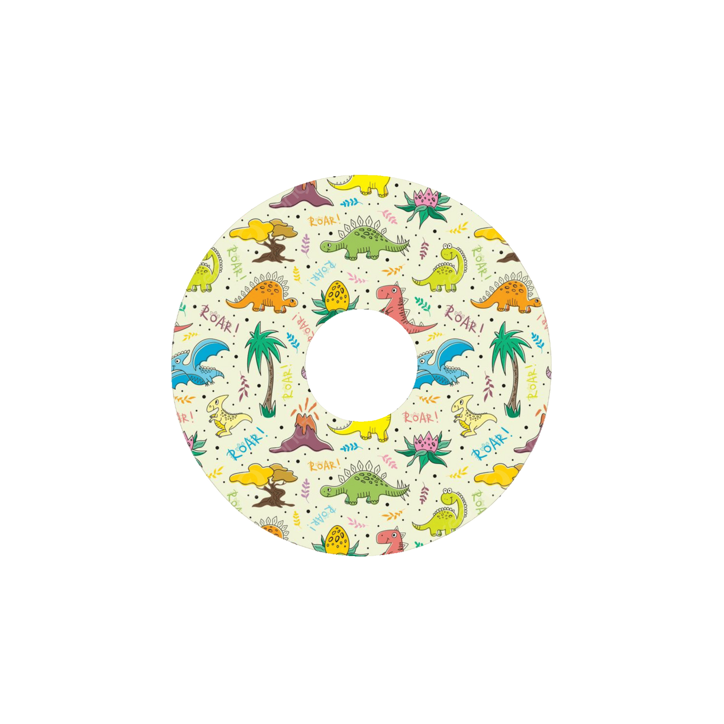 Dinosaurs CGM Adhesive Patch