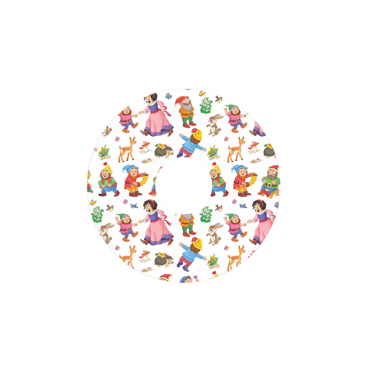 Snow White CGM Adhesive Patch