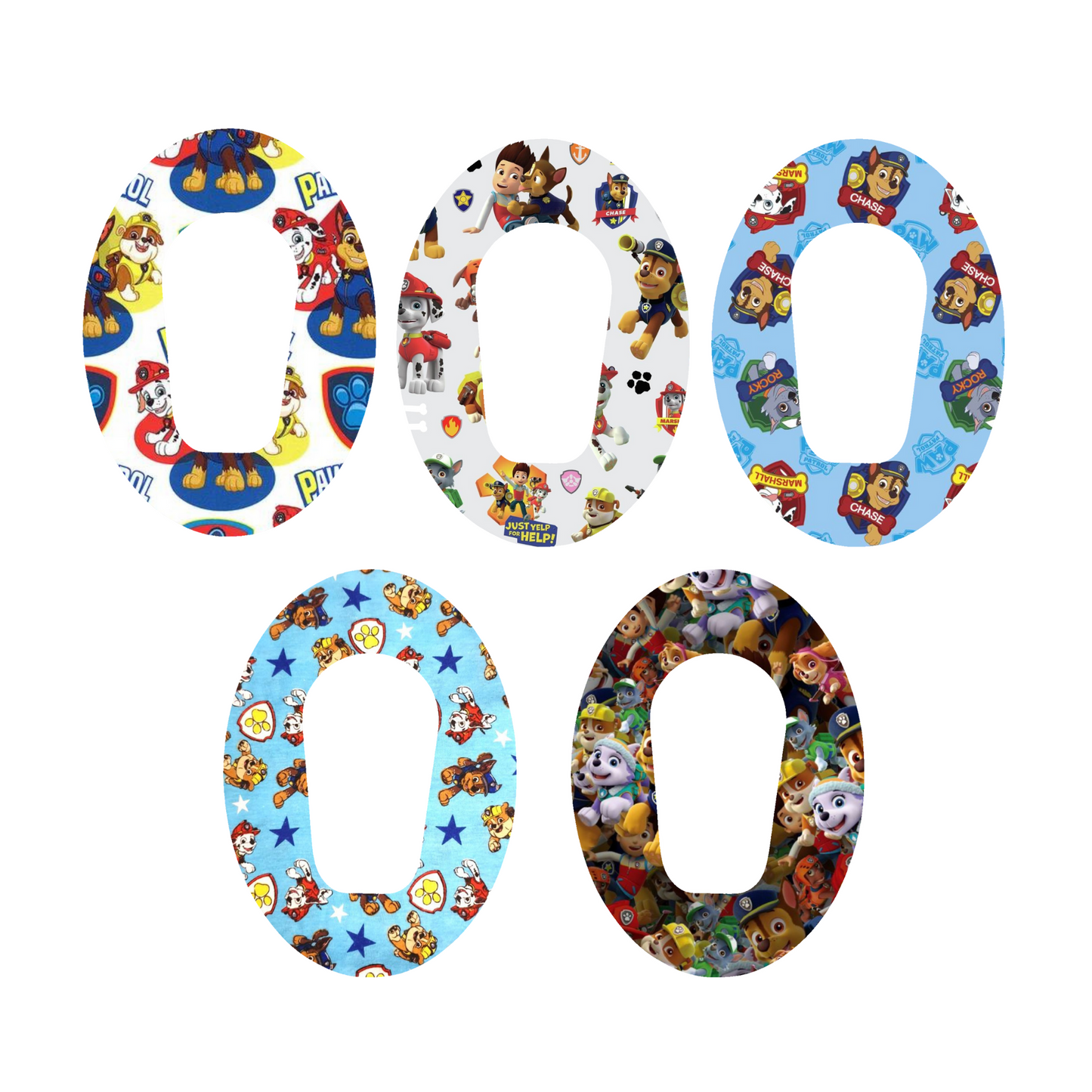 Paw Patrol CGM Adhesive Patch