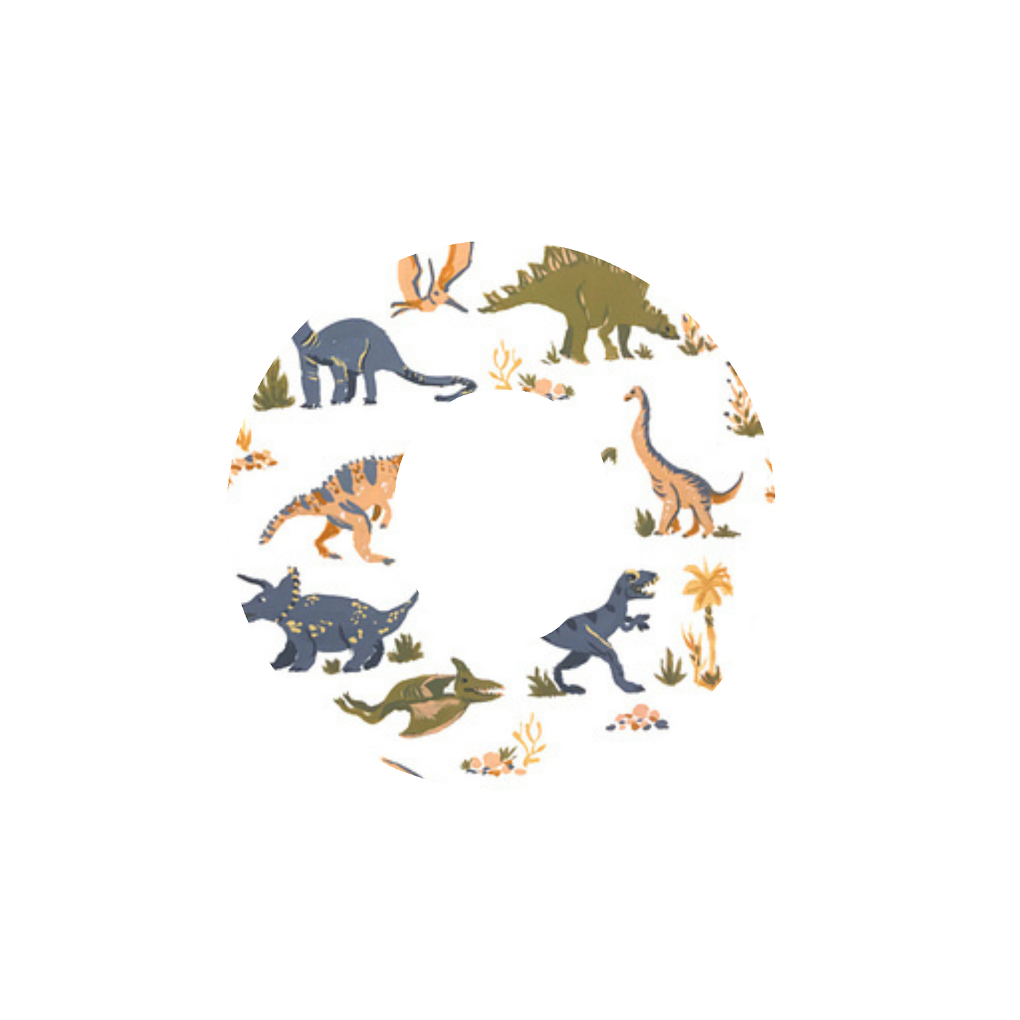 Dinosaurs CGM Adhesive Patch