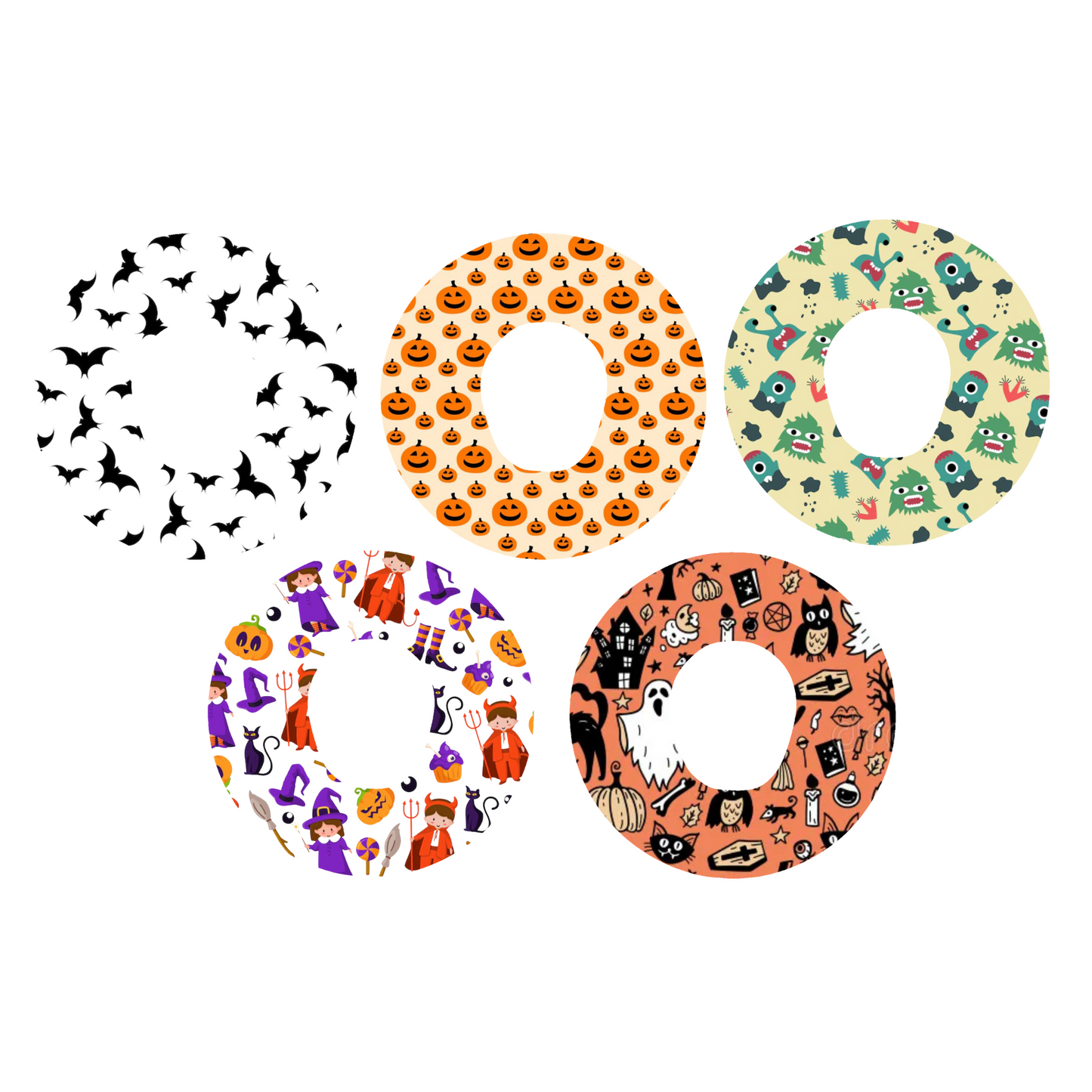 Halloween CGM Adhesive Patch