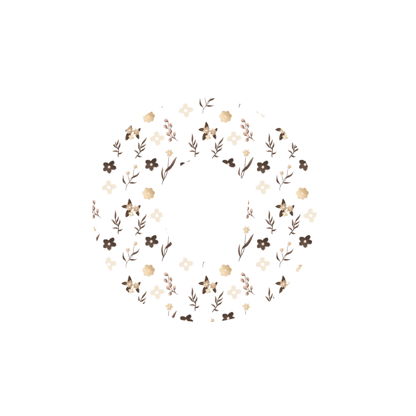 Floral CGM Adhesive Patch