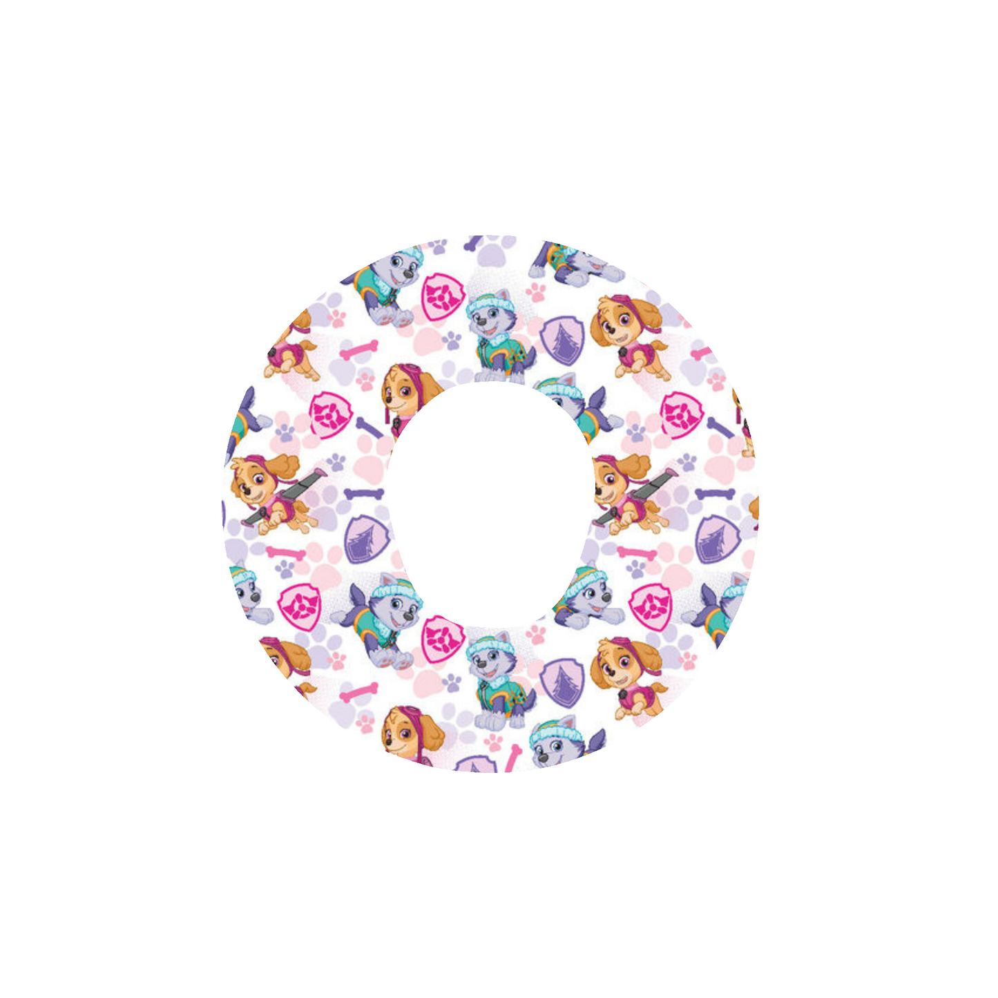 Paw Patrol - Skye and Everest CGM Adhesive Patch