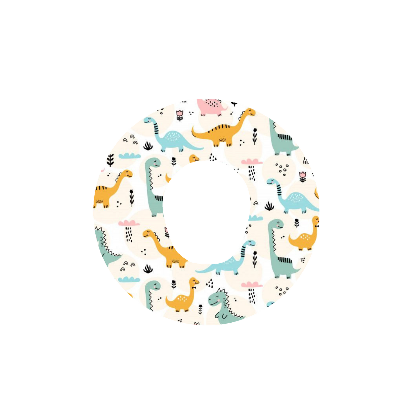 Dinosaurs CGM Adhesive Patch