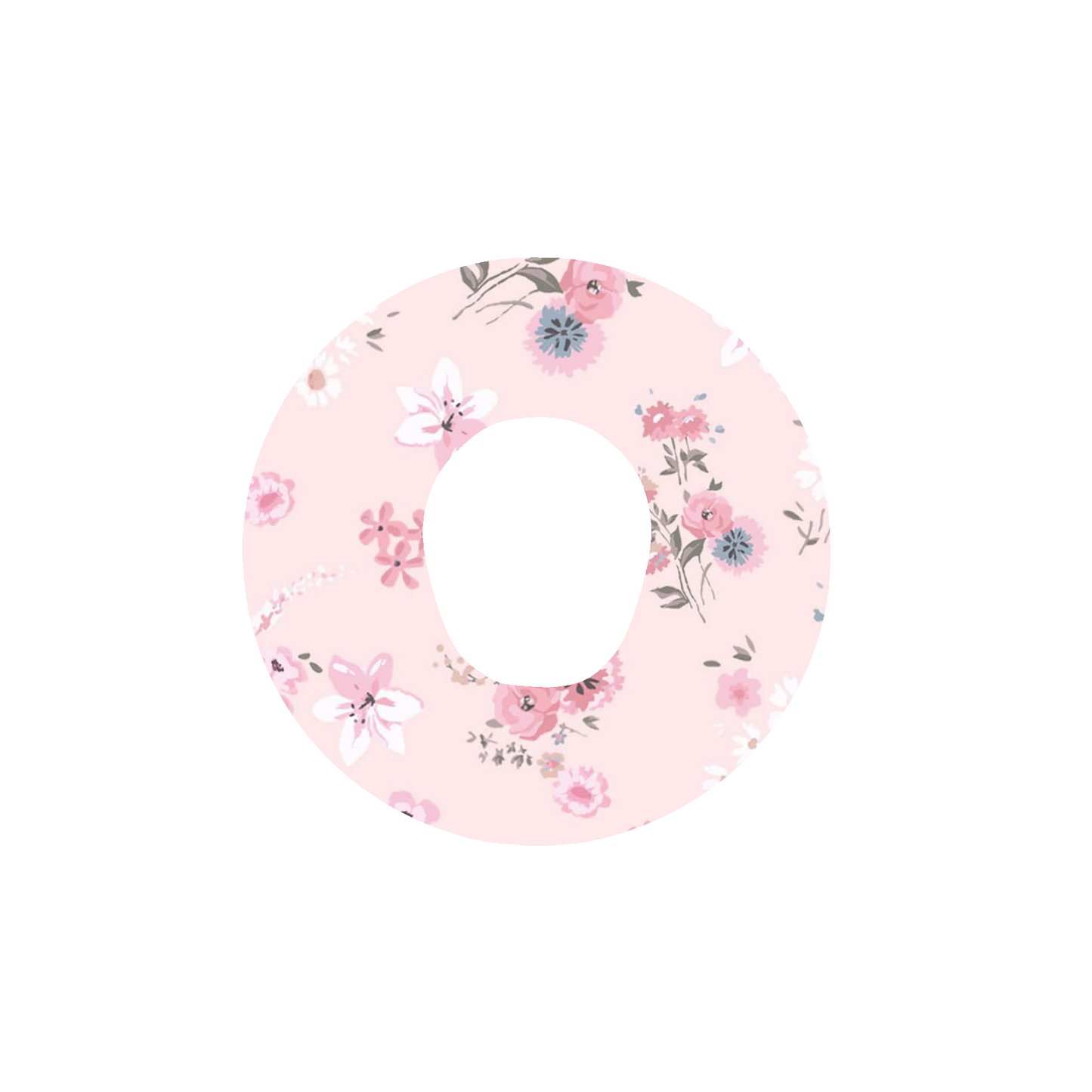 Floral CGM Adhesive Patch