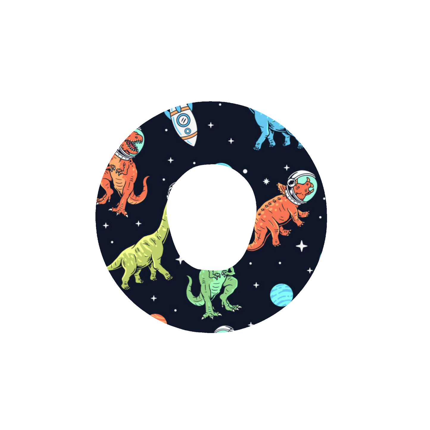 Dinosaurs CGM Adhesive Patch