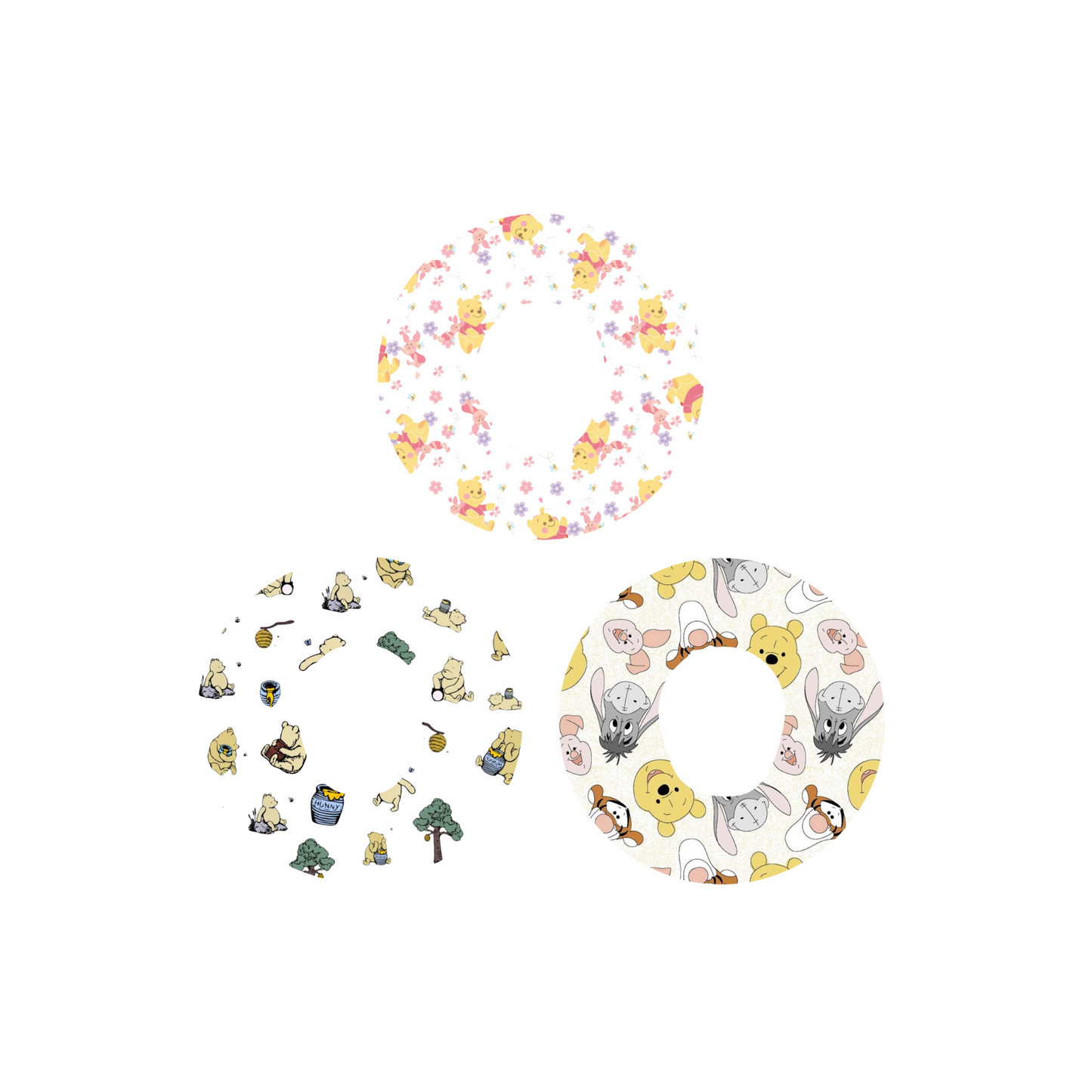 Winnie the Pooh CGM Adhesive Patch