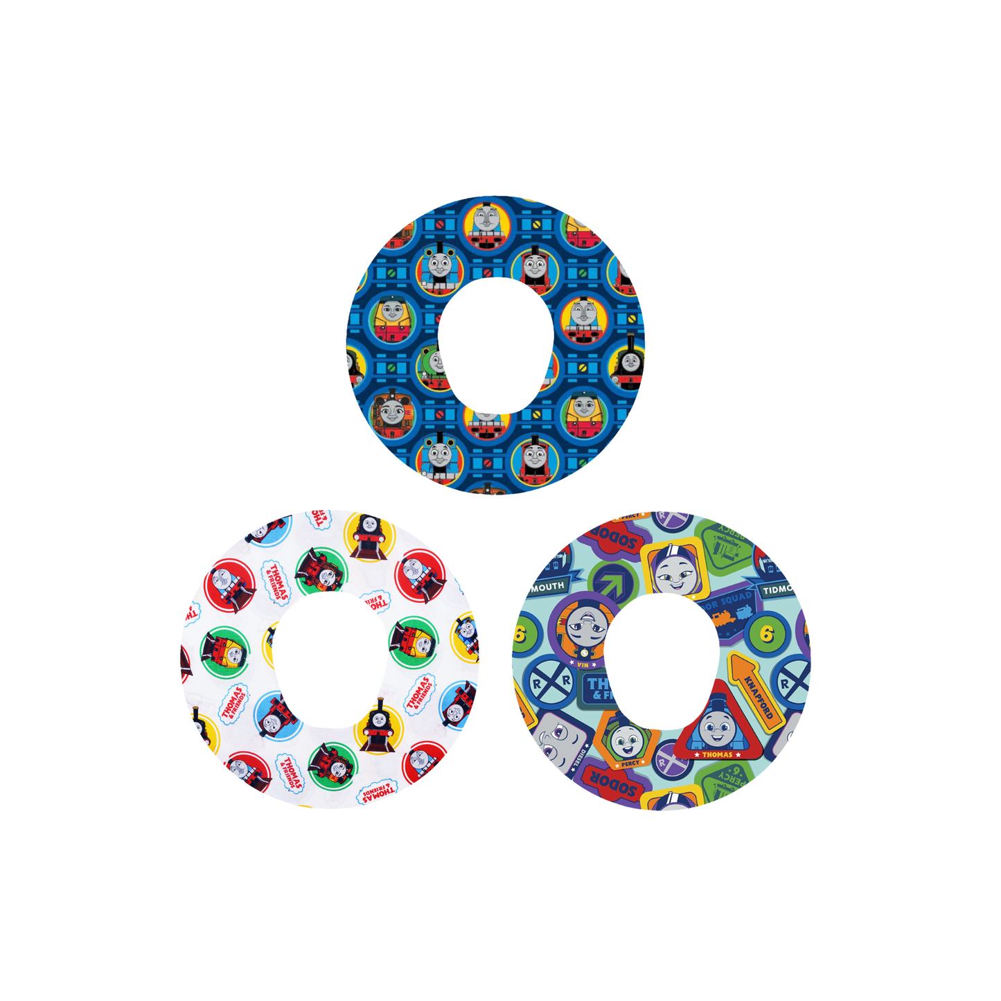 Thomas the Tank Engine CGM Adhesive Patch