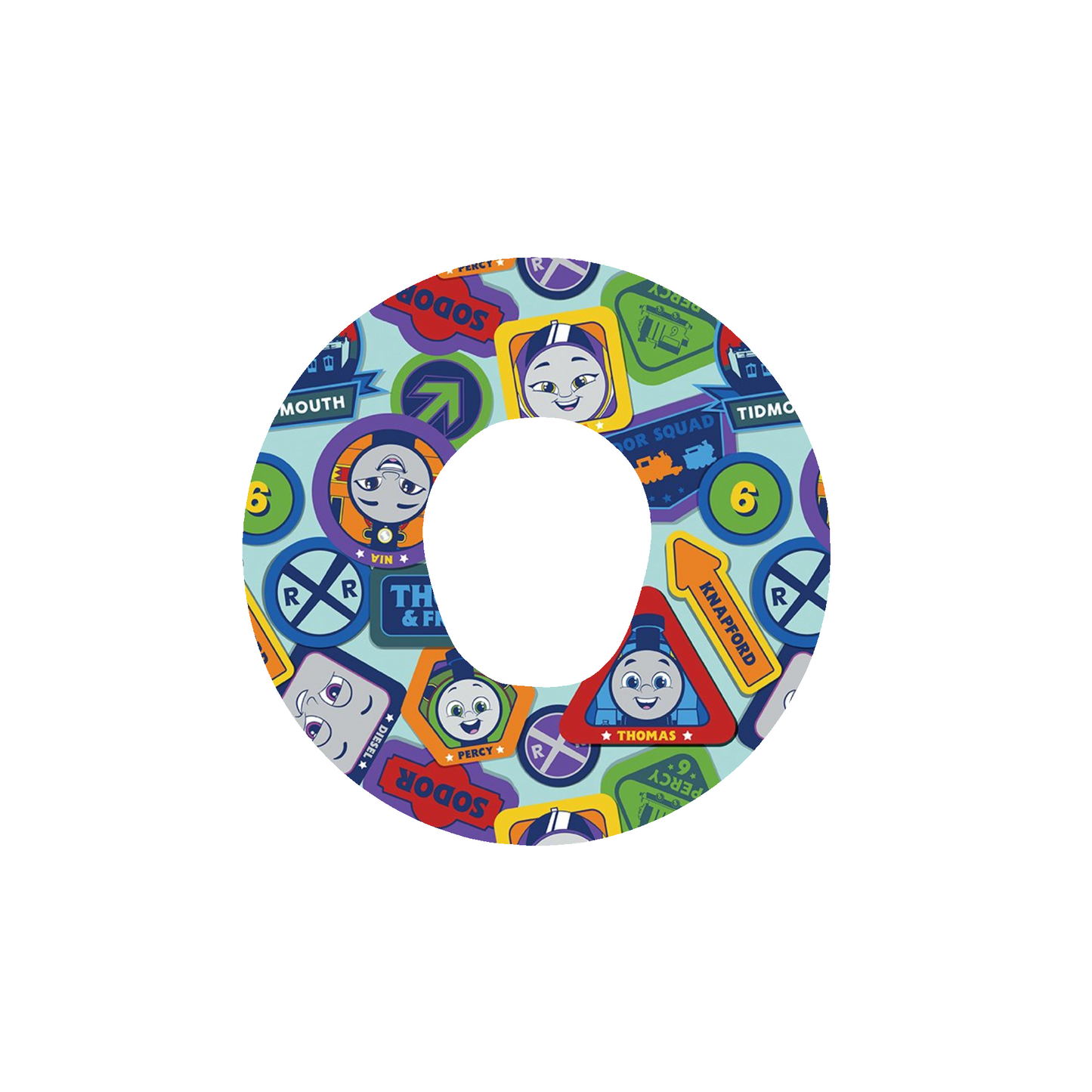 Thomas the Tank Engine CGM Adhesive Patch