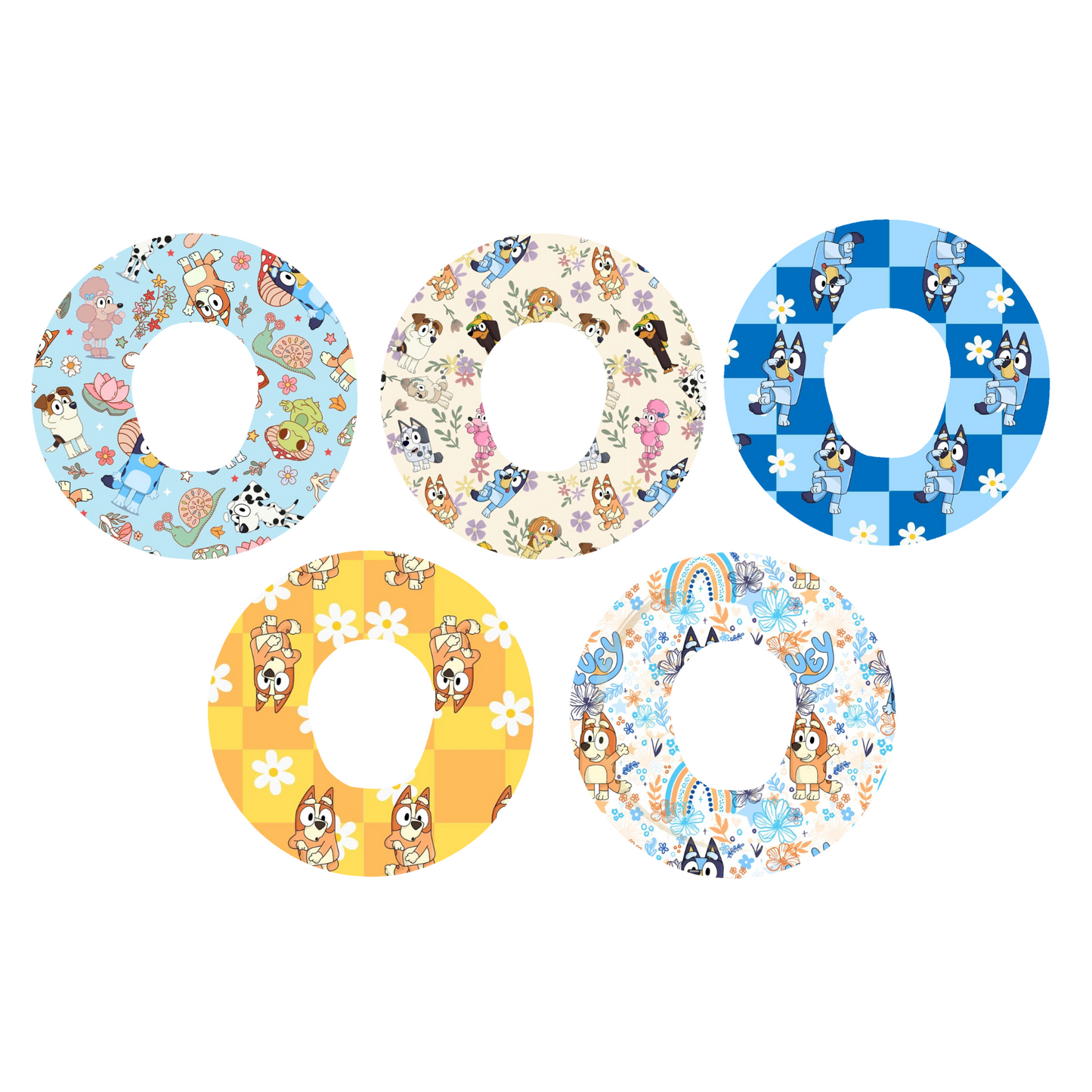 Bluey CGM Adhesive Patch