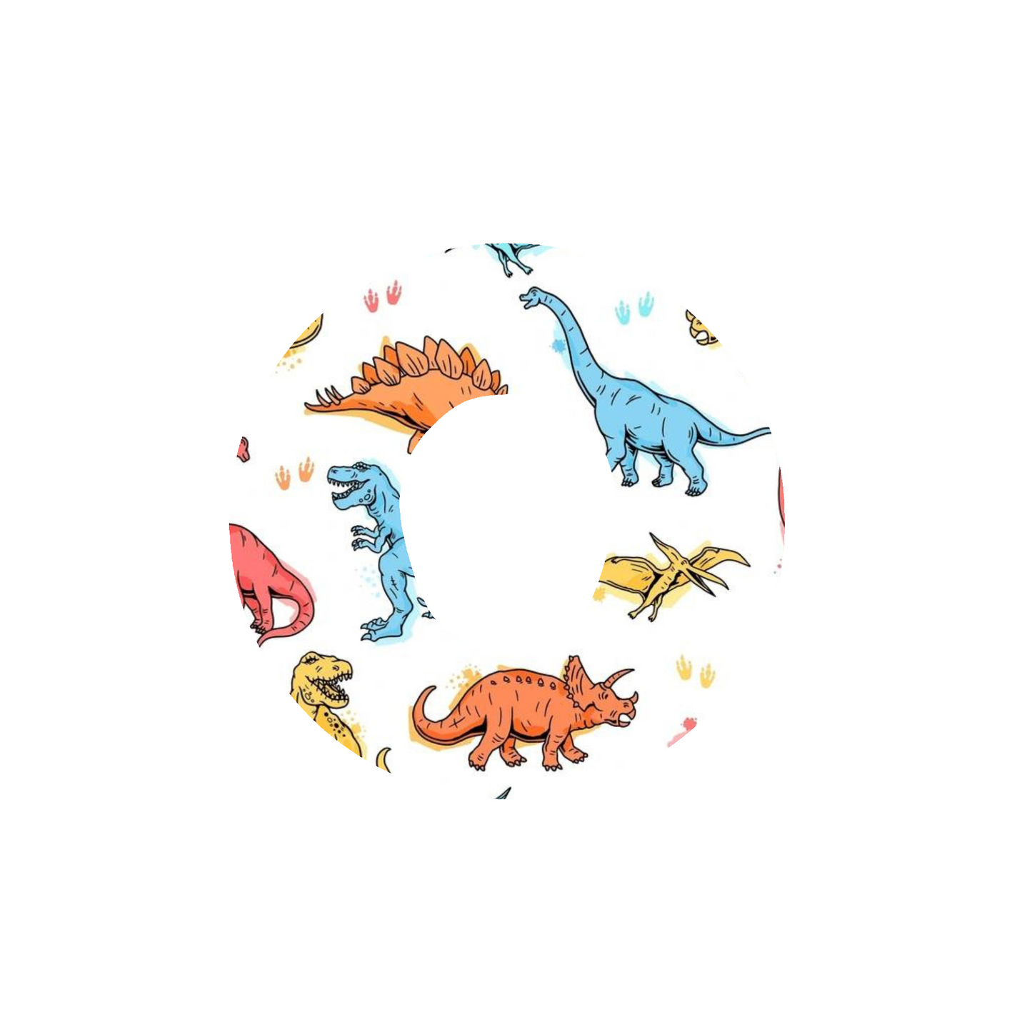 Dinosaurs CGM Adhesive Patch