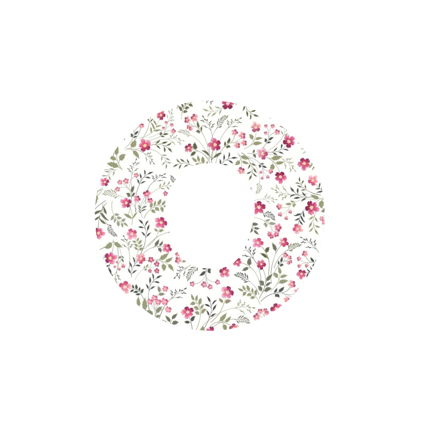 Floral CGM Adhesive Patch