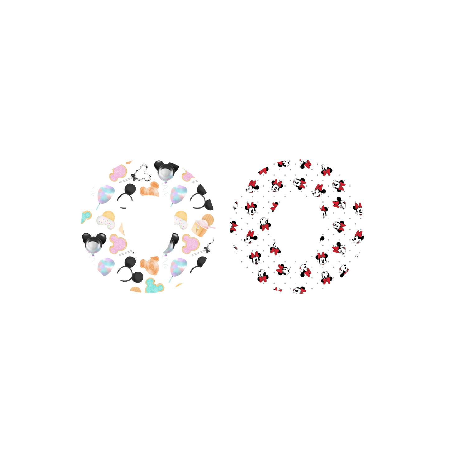 Minnie and Mickey Mouse CGM Adhesive Patch
