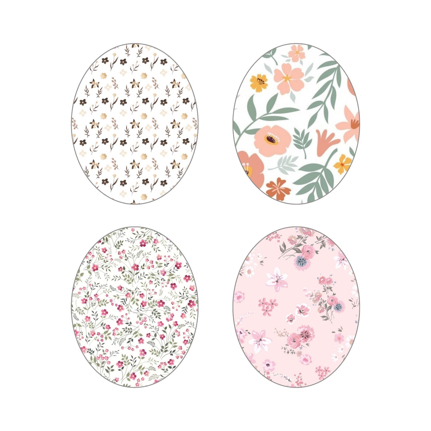 Floral CGM Adhesive Patch