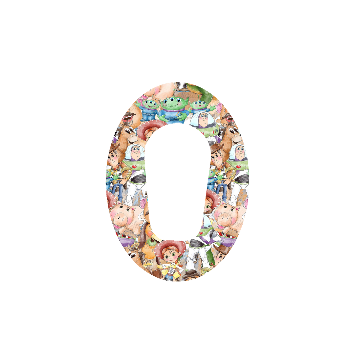 Toy Story CGM Adhesive Patch