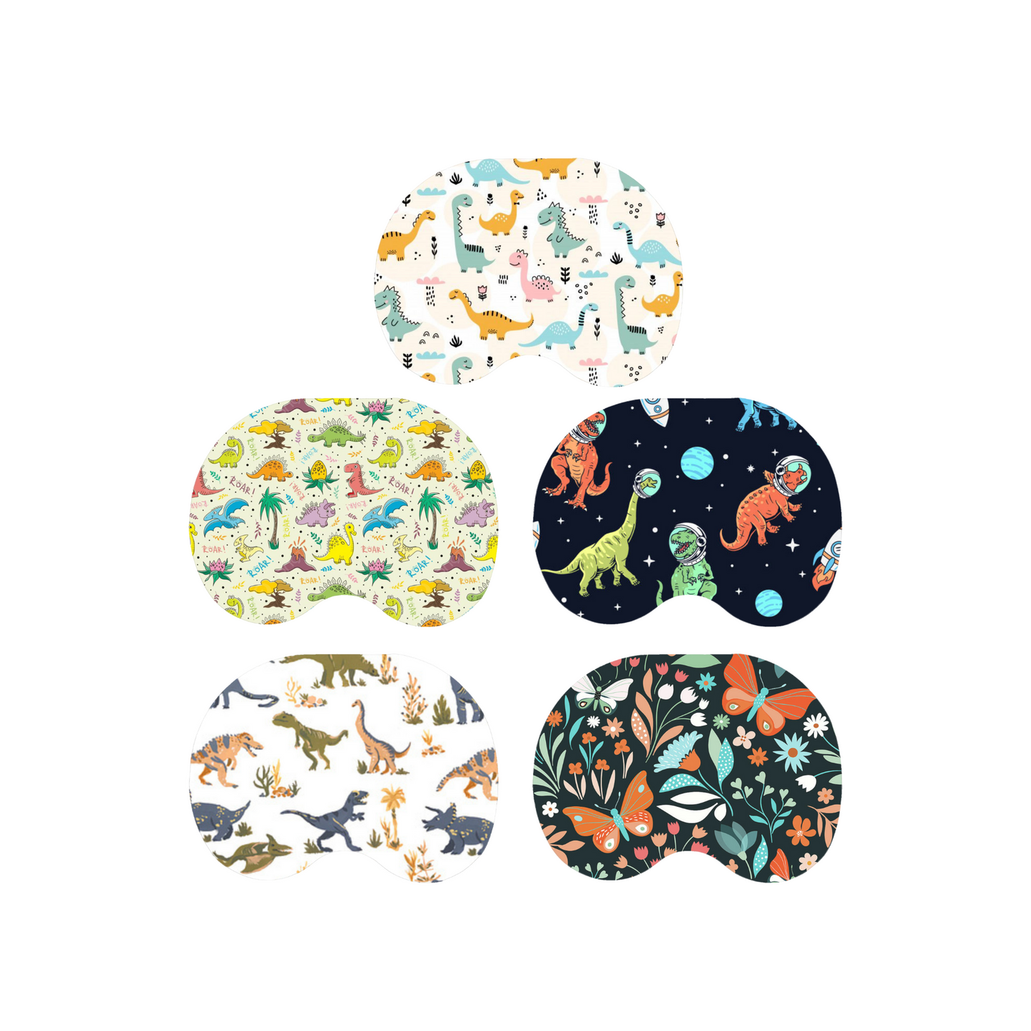 Dinosaurs CGM Adhesive Patch