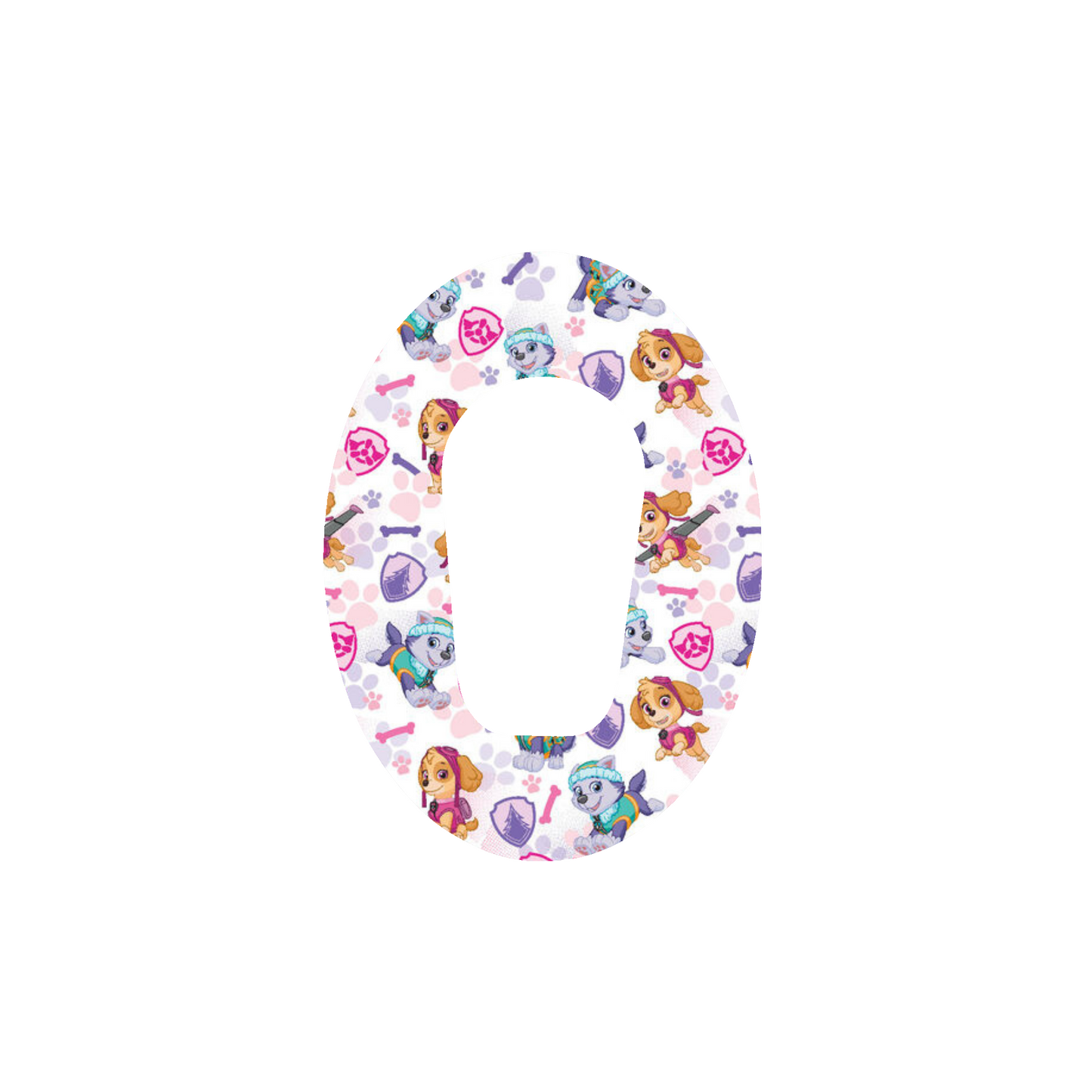 Paw Patrol - Skye and Everest CGM Adhesive Patch