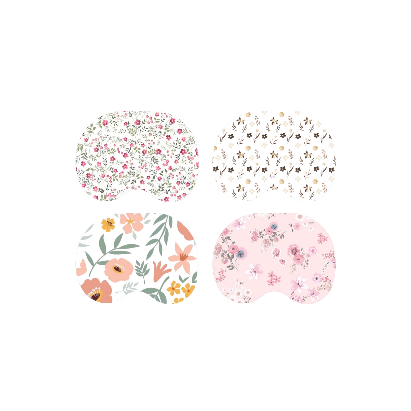 Floral CGM Adhesive Patch