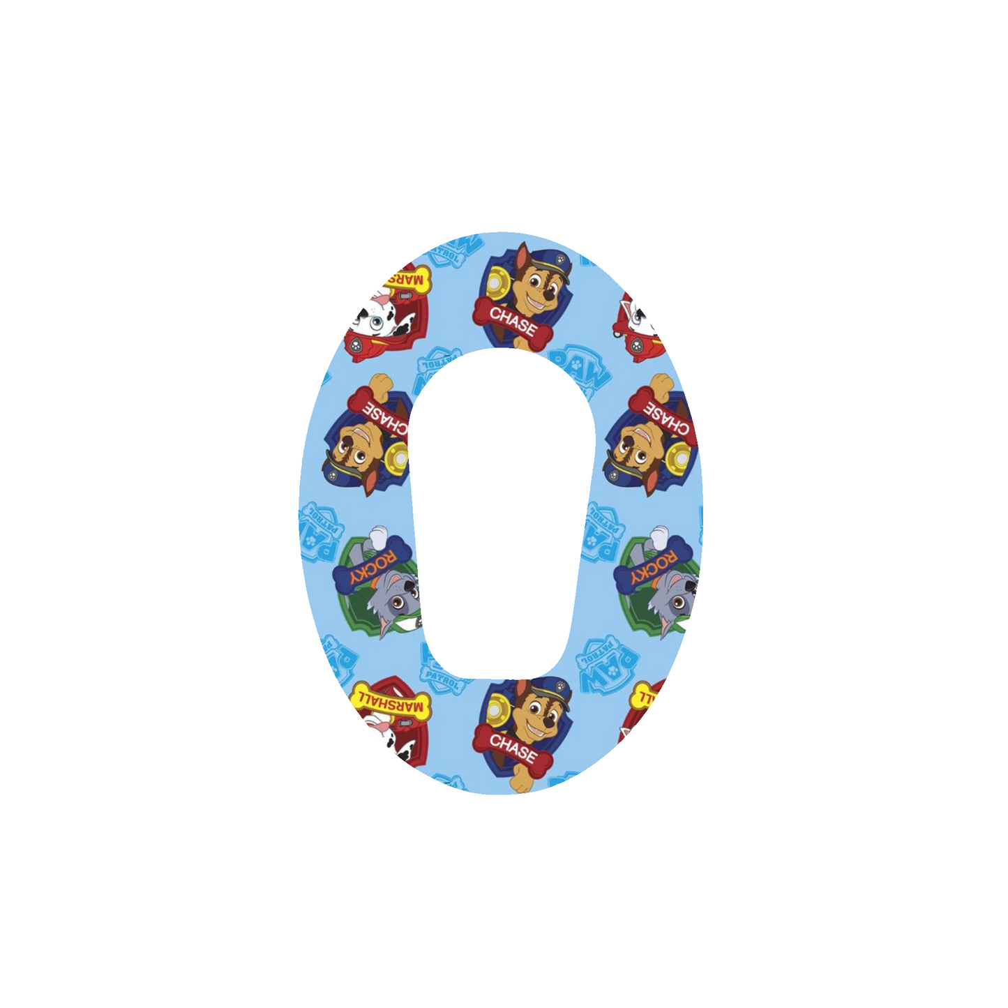 Paw Patrol CGM Adhesive Patch